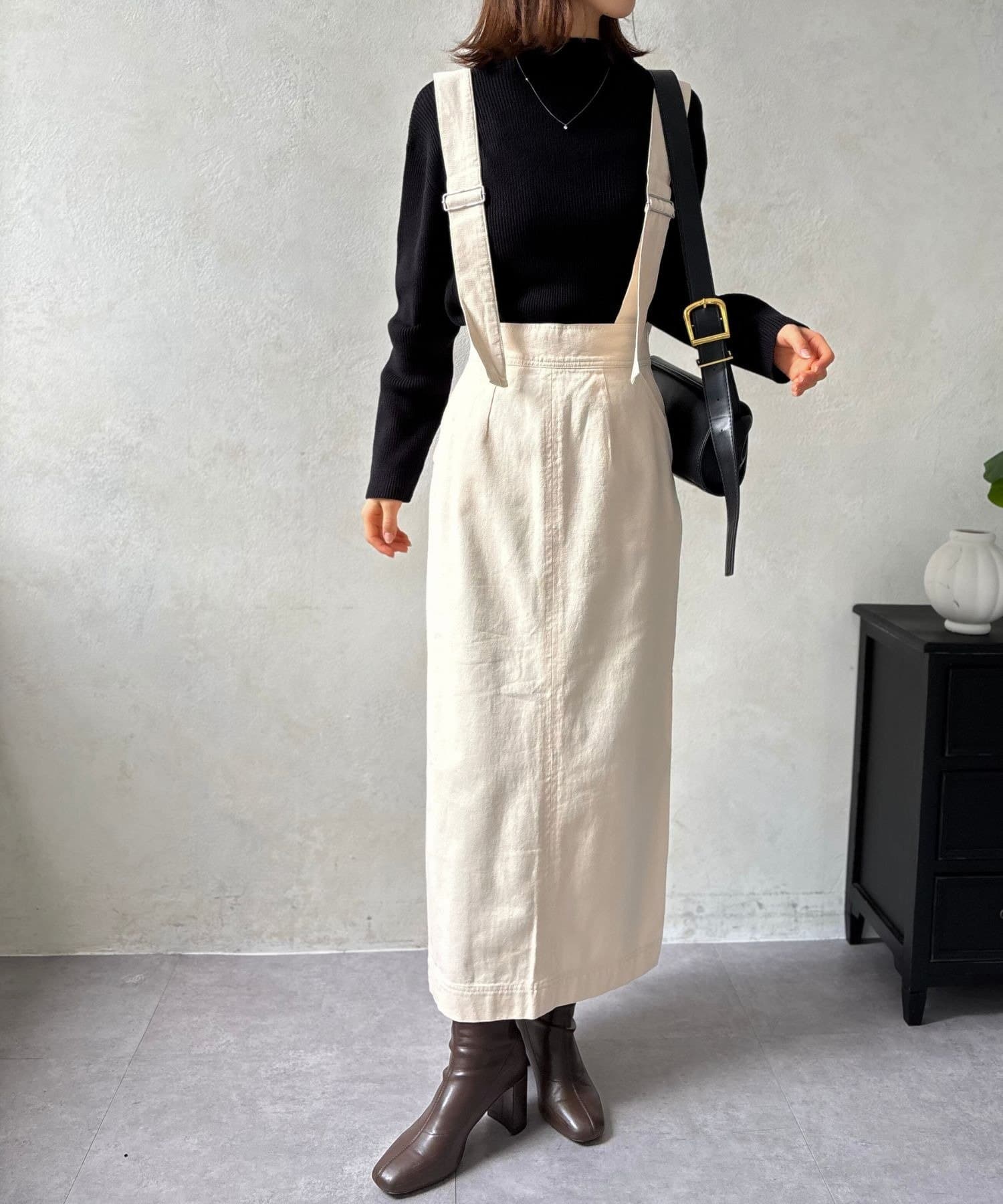 LOCUST(ローカスト) サロペットスカートワンピ