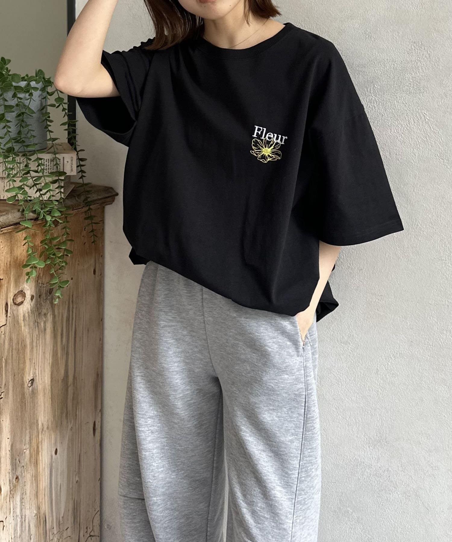 LOCUST(ローカスト) 【ユニセックス】【接触冷感】ハナガラT