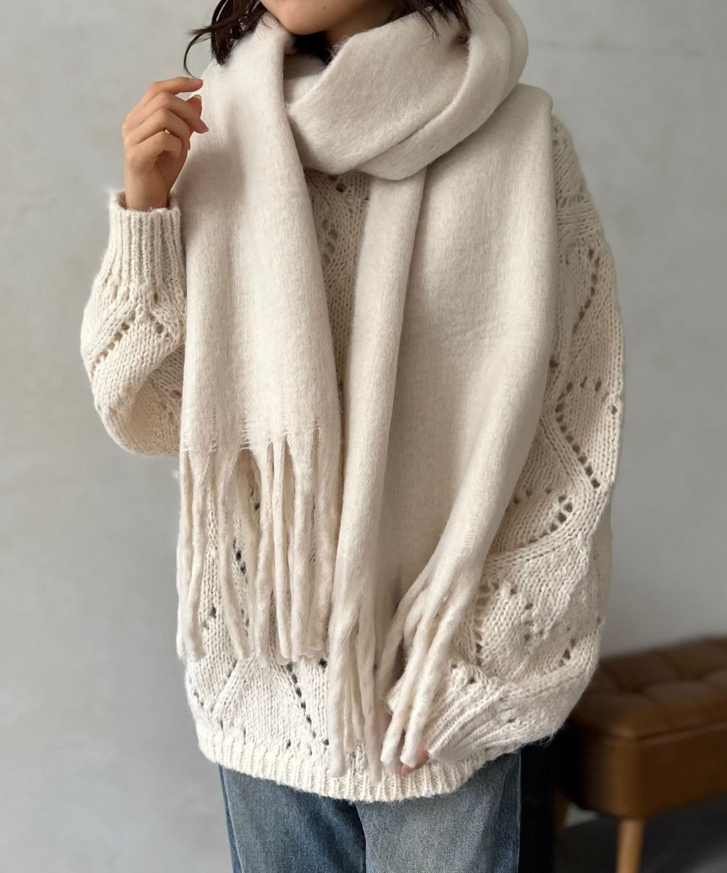 LOCUST(ローカスト) 【5色展開】無地マフラー