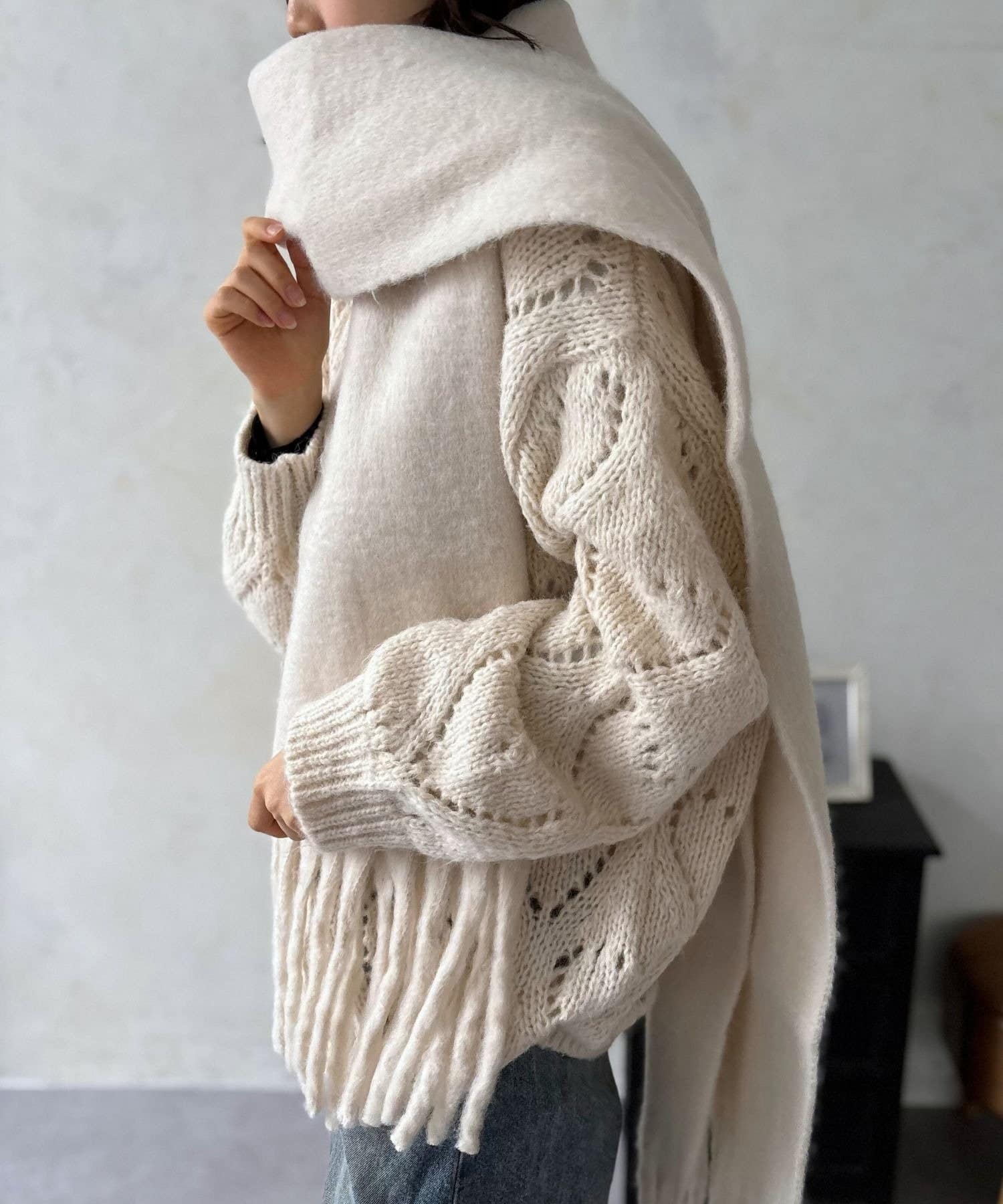 LOCUST(ローカスト) 【5色展開】無地マフラー