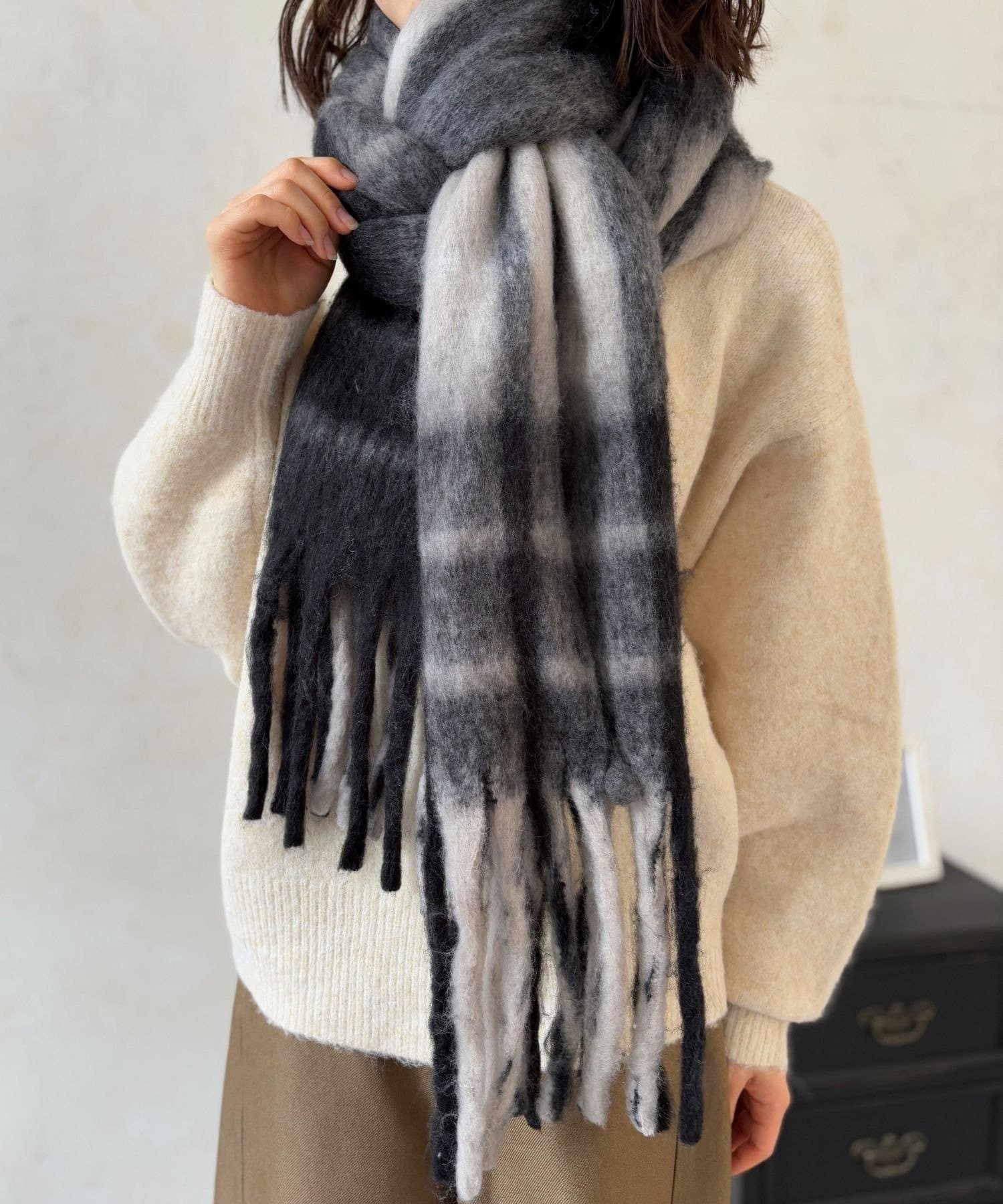 LOCUST(ローカスト) チェックマフラー