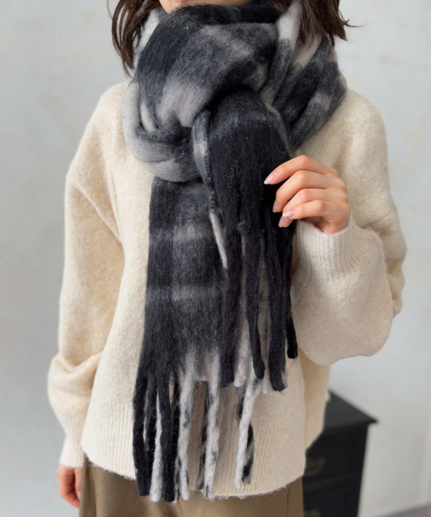 LOCUST(ローカスト) チェックマフラー