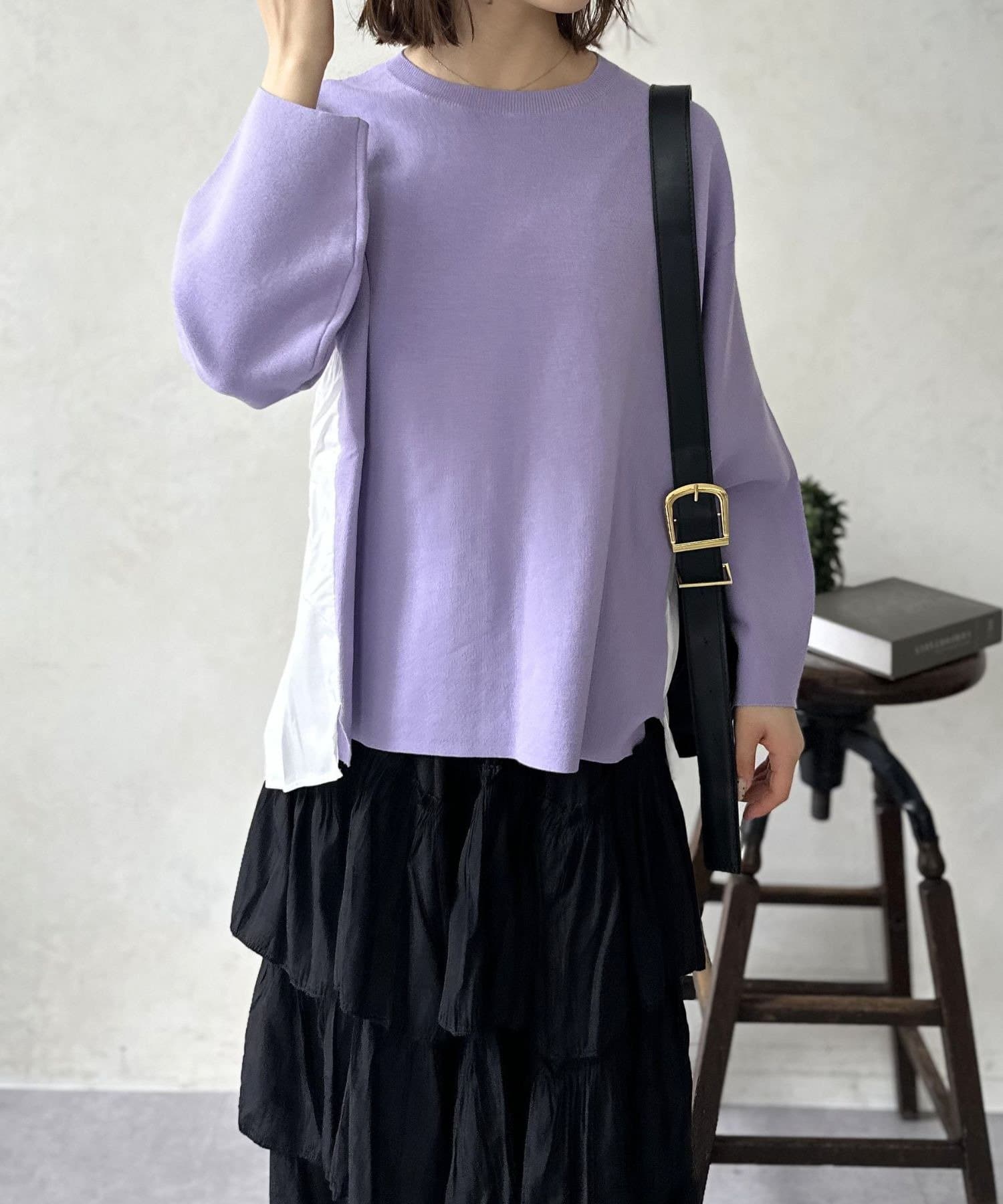 LOCUST(ローカスト) 【WEB限定】パールドッキングプルオーバー