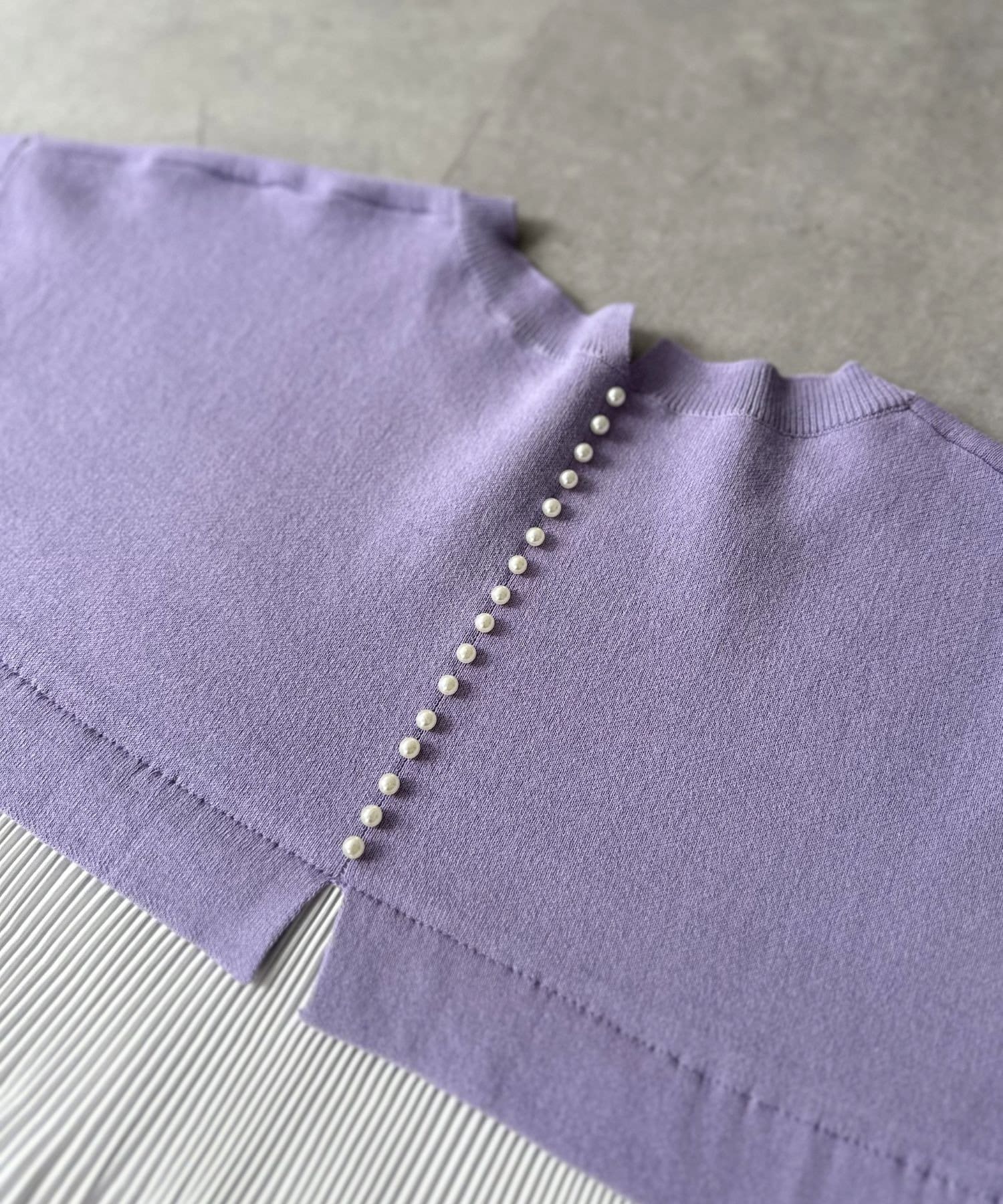 LOCUST(ローカスト) 【WEB限定】パールドッキングプルオーバー