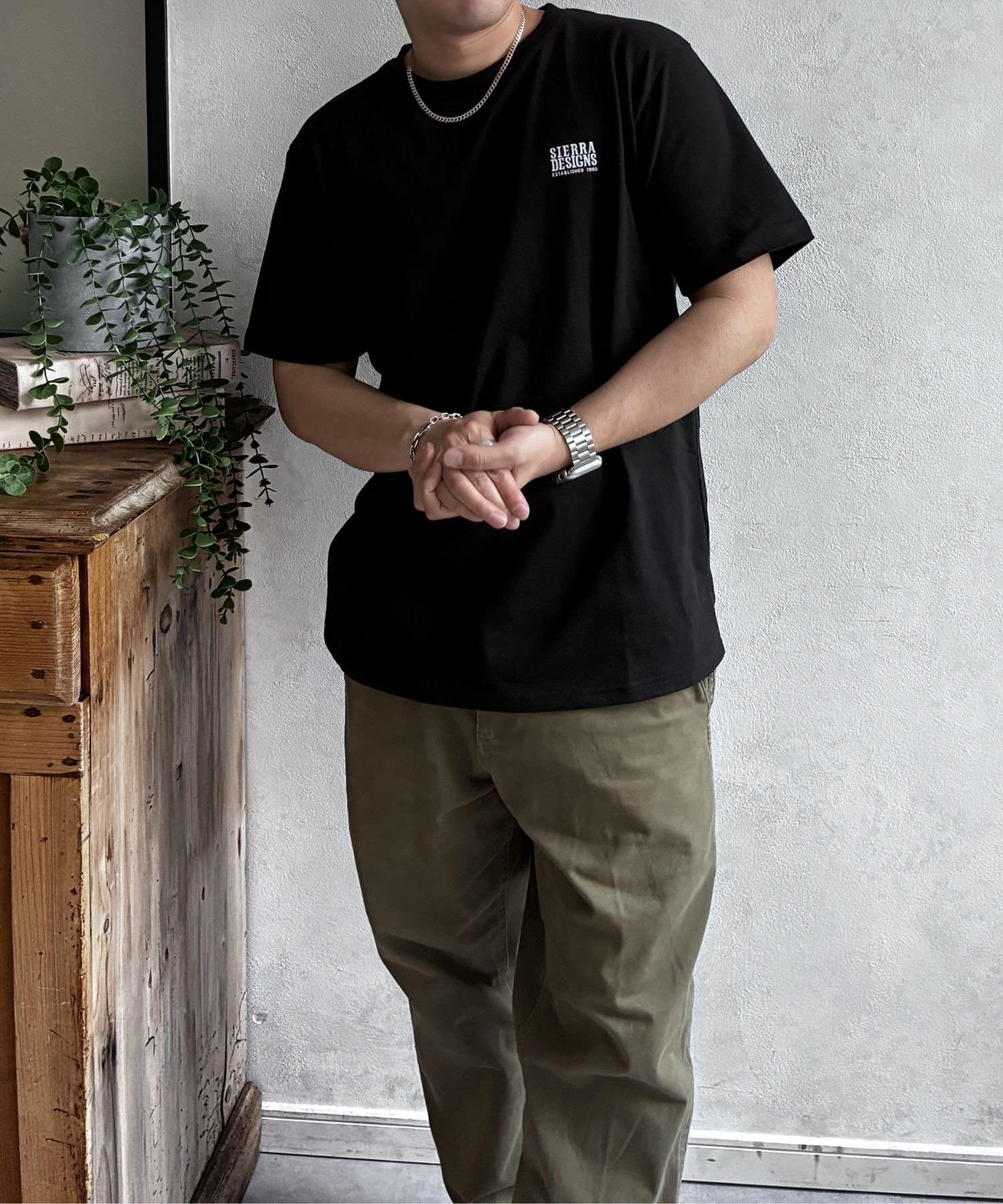 LOCUST(ローカスト) 【ユニセックス】【接触冷感】【SIERRA DESIGNS】 防蚊プリントT