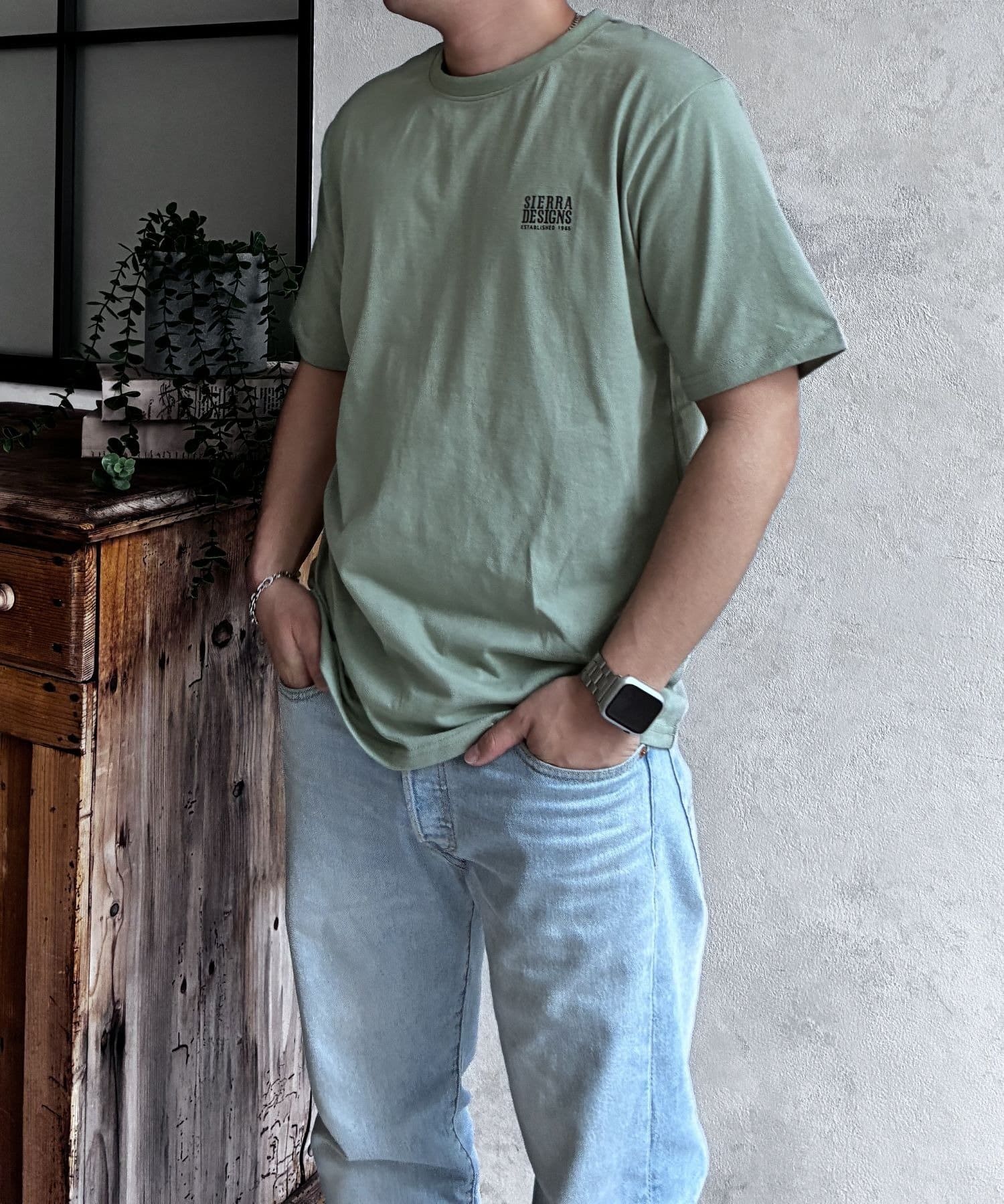 LOCUST(ローカスト) 【ユニセックス】【接触冷感】【SIERRA DESIGNS】 防蚊プリントT