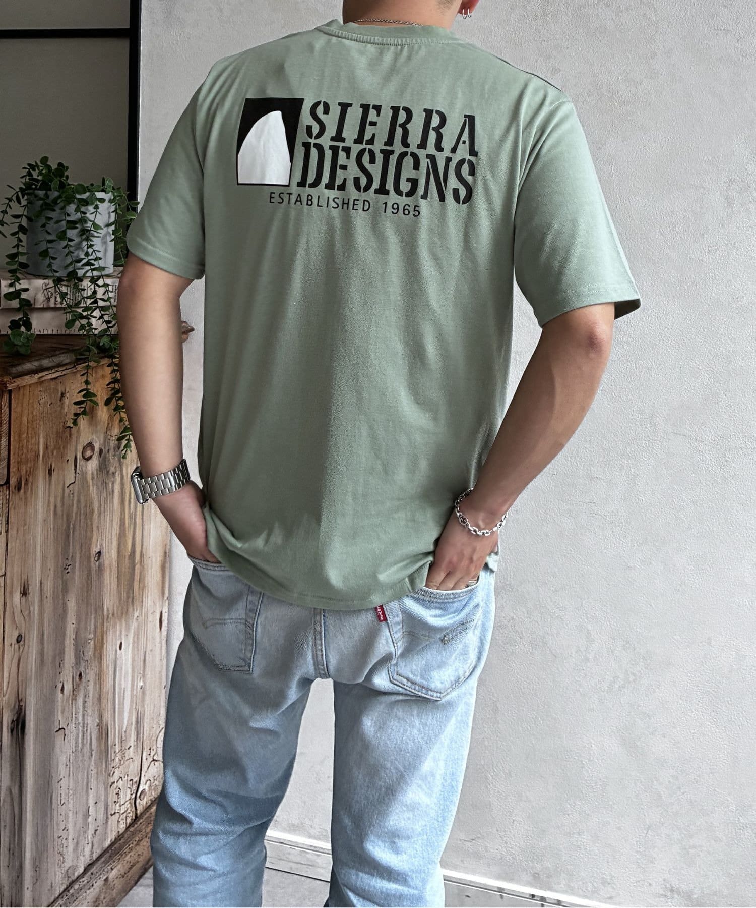 LOCUST(ローカスト) 【ユニセックス】【接触冷感】【SIERRA DESIGNS】 防蚊プリントT