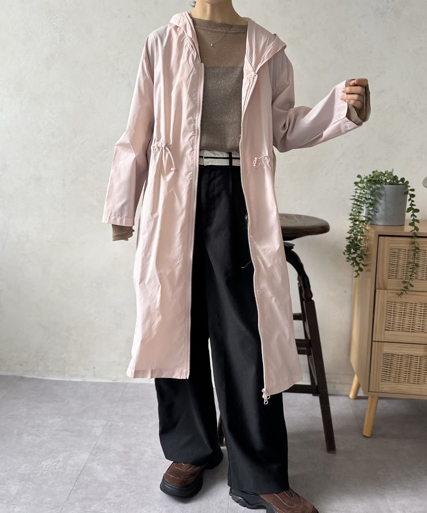 LOCUST(ローカスト) 【軽量】AIRLY CLOTHロングジャケット