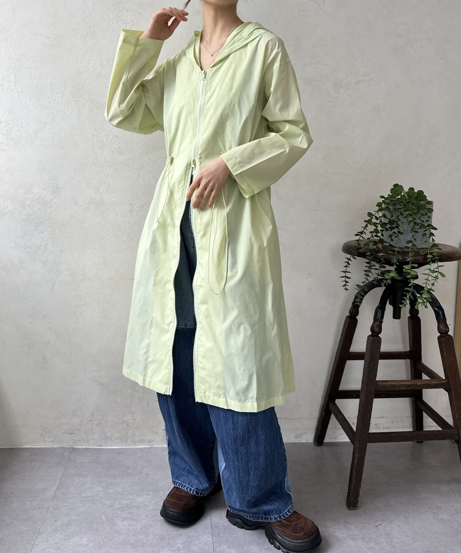 LOCUST(ローカスト) 【軽量】AIRLY CLOTHロングジャケット