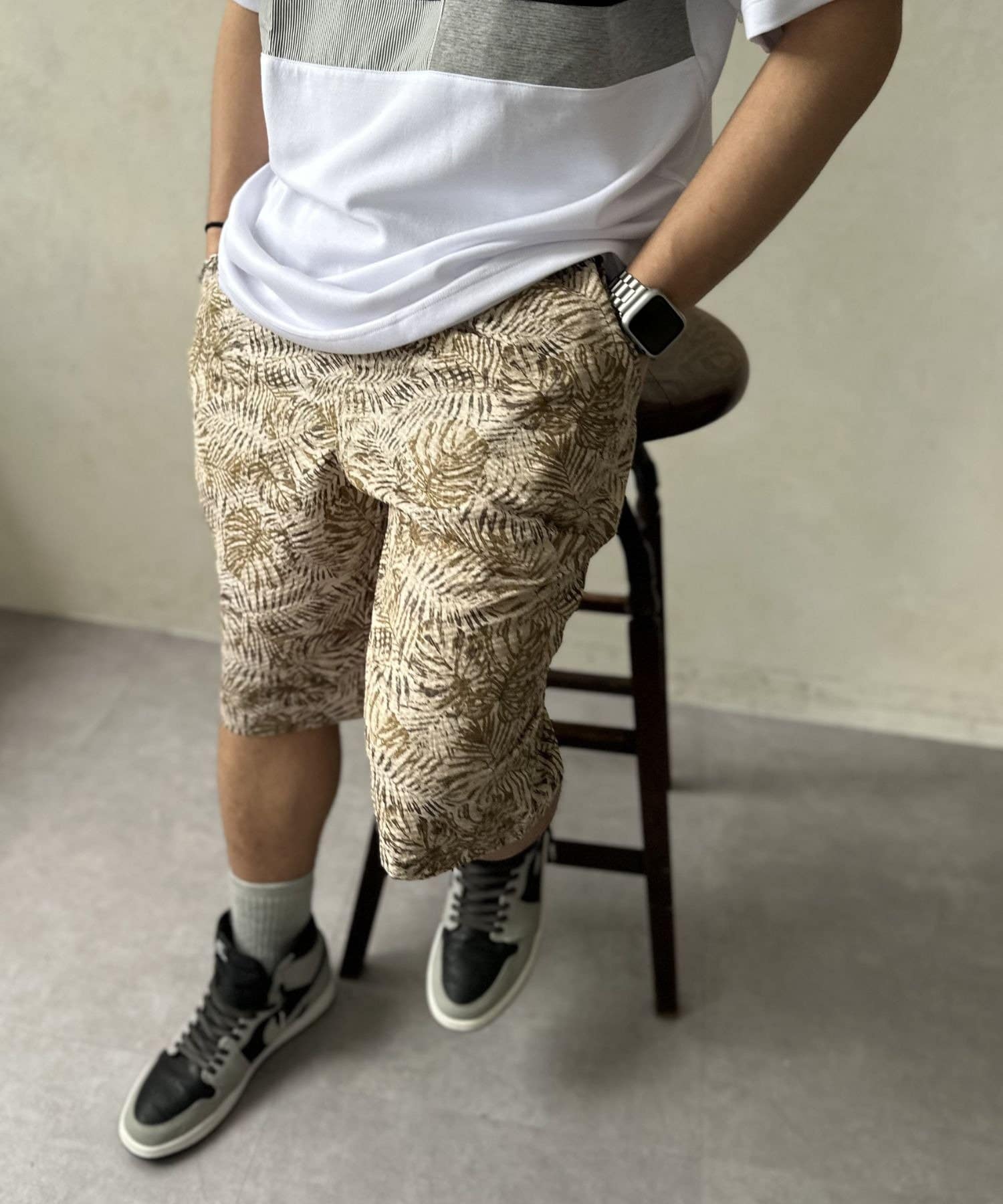 LOCUST(ローカスト) ライトリップルショーツ