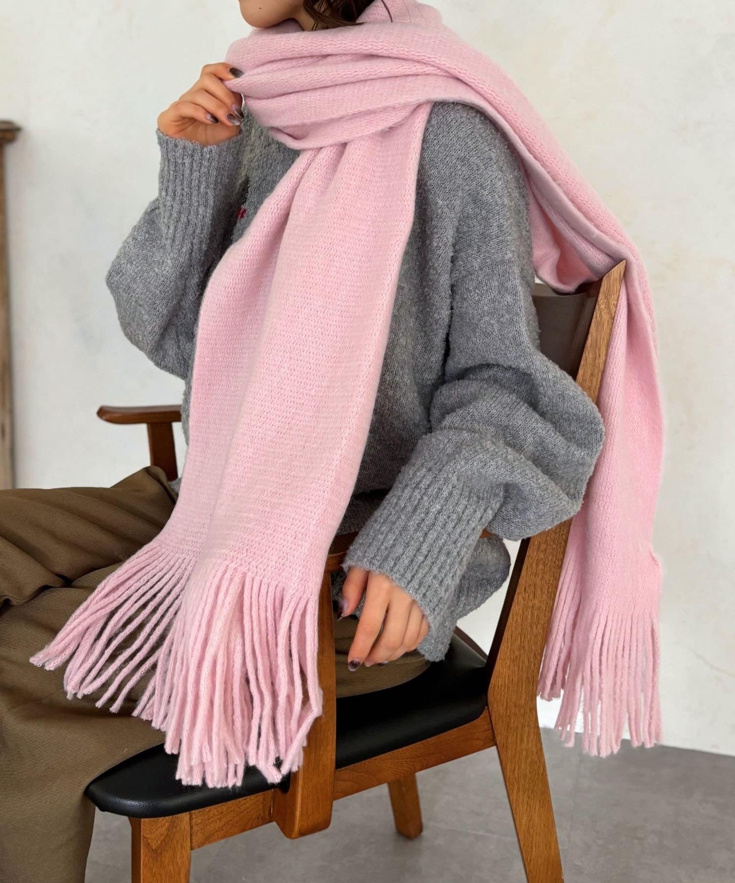 LOCUST(ローカスト) 【ヘビロテ】ミンクタッチマフラー