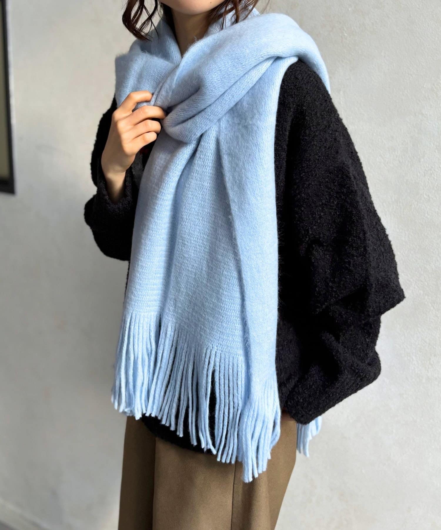 LOCUST(ローカスト) 【ヘビロテ】ミンクタッチマフラー