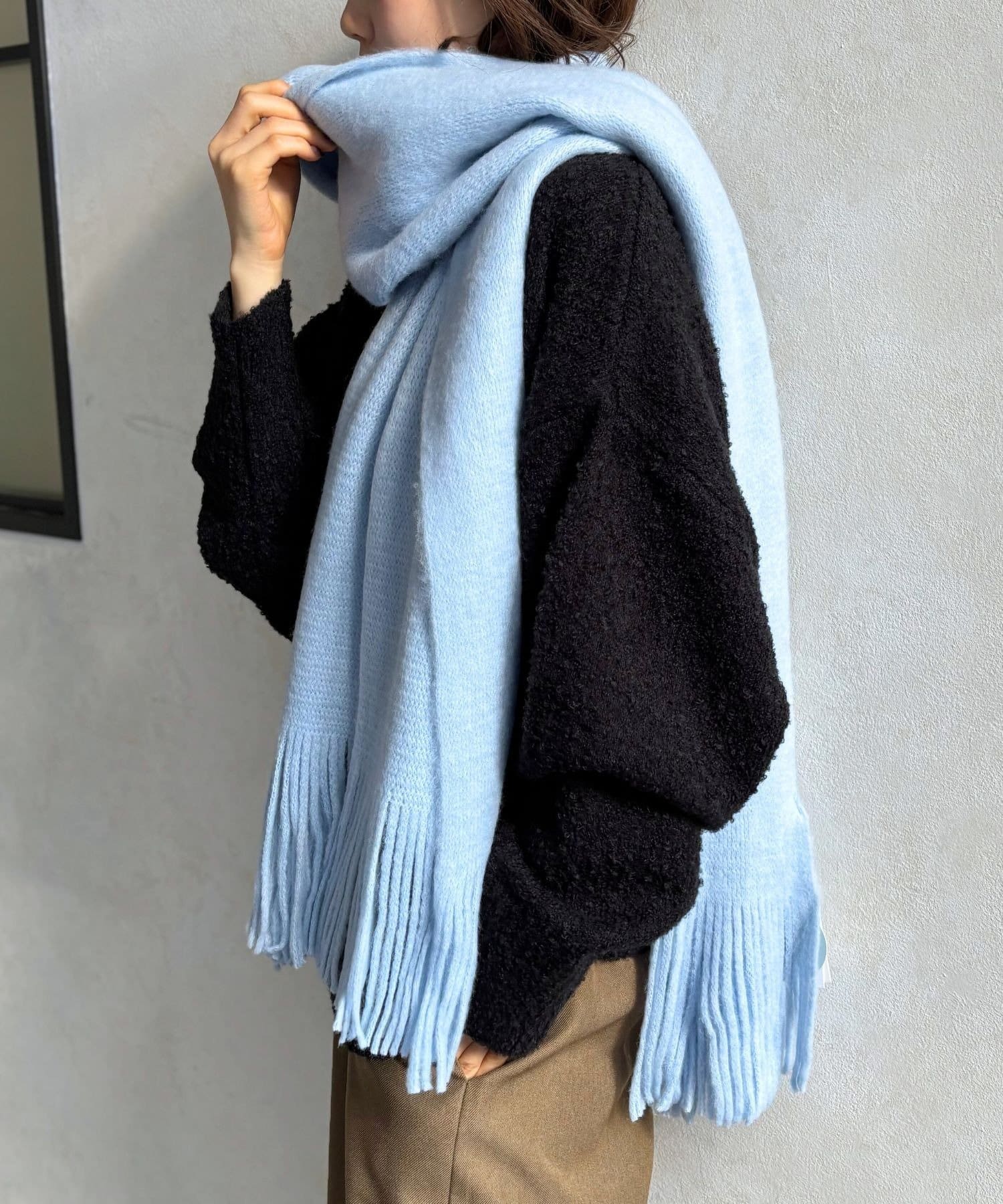 LOCUST(ローカスト) 【ヘビロテ】ミンクタッチマフラー