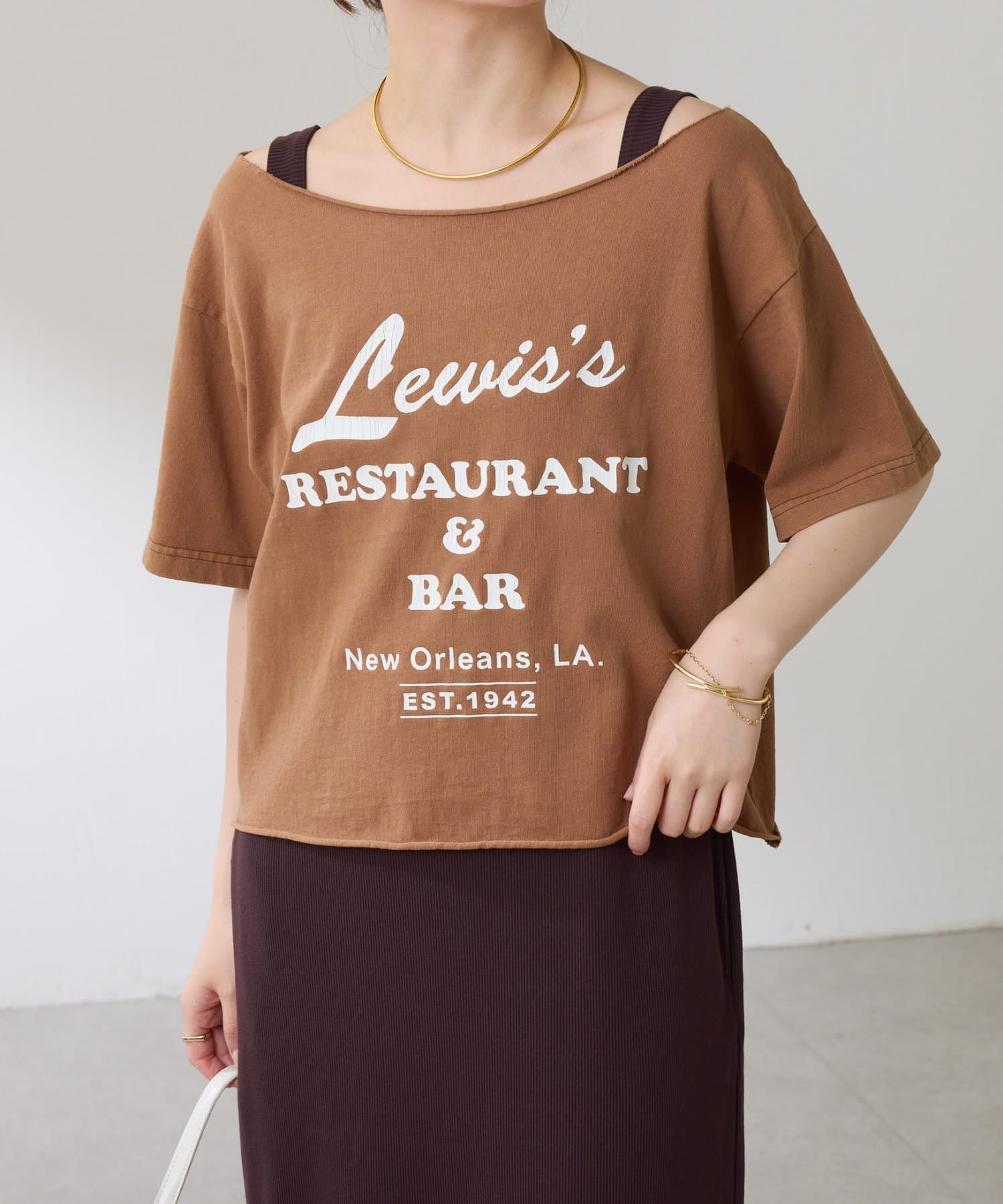 COLLAGE GALLARDAGALANTE(コラージュ ガリャルダガランテ) 【TENNESSEE RIVER 別注アイテム】カットオフTシャツ