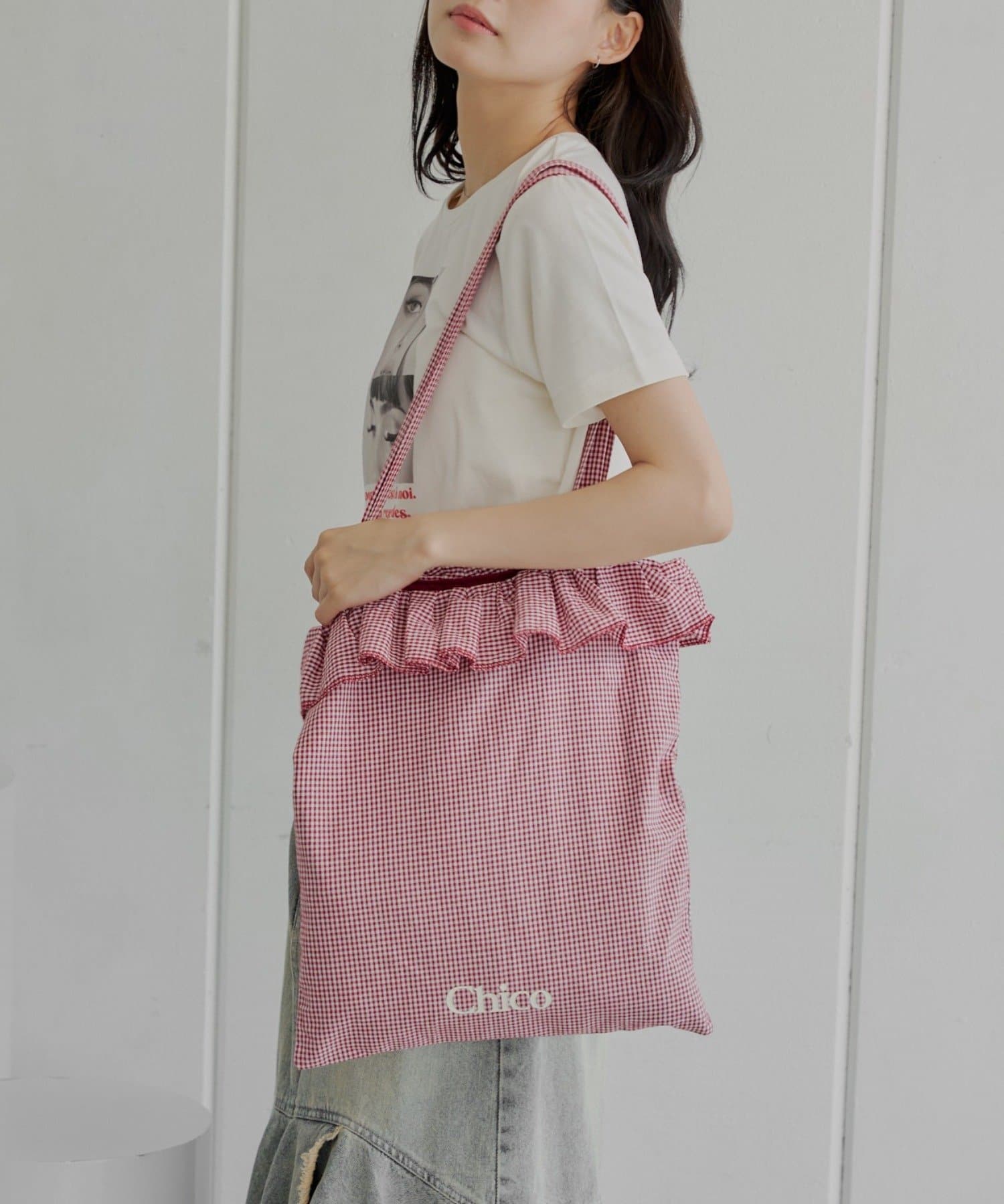 Chico(チコ) 【5色展開】アソート柄トートバッグ