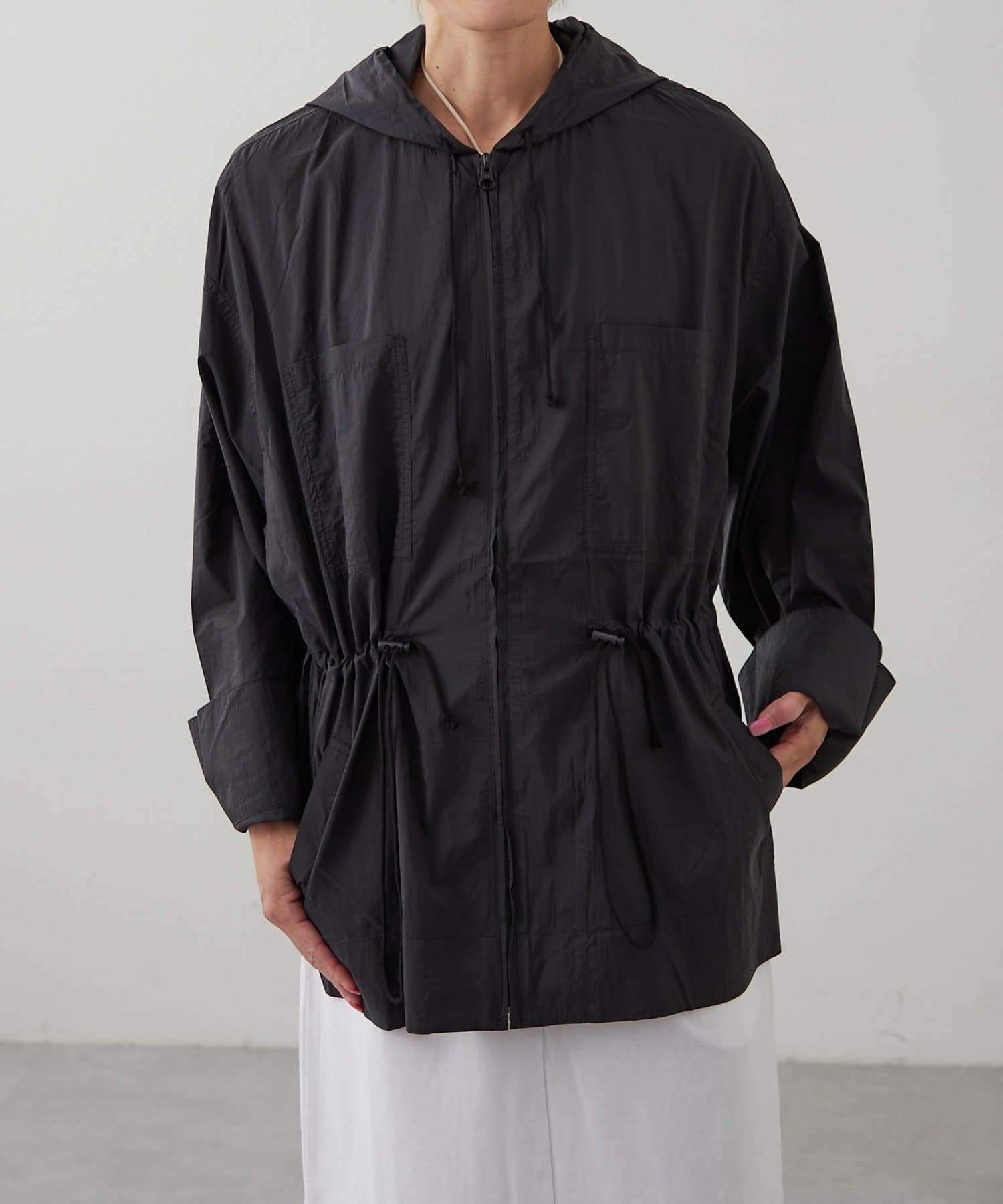 earthy_】シアーナイロンジップブルゾン | OUTLET(アウトレット