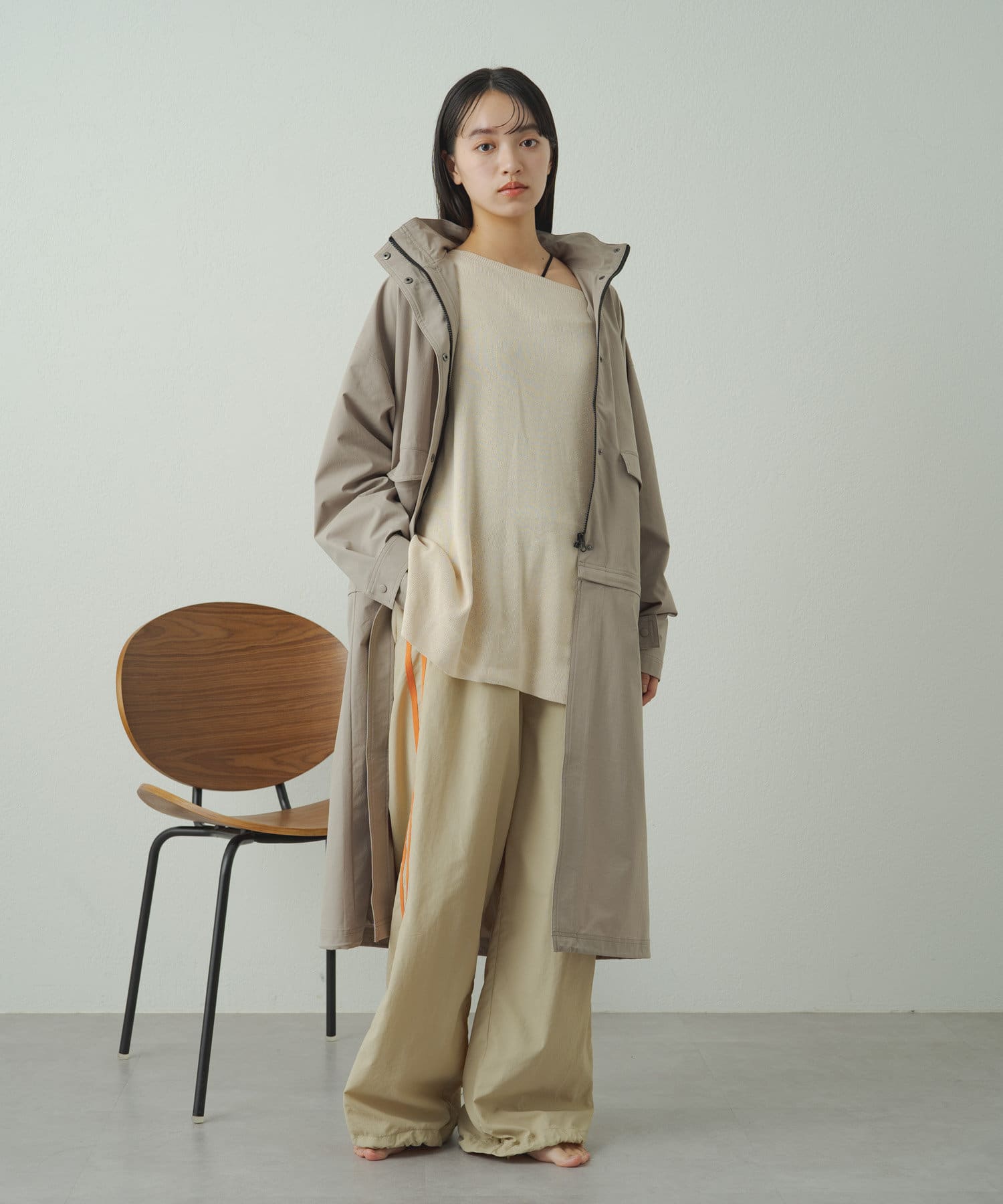 【夏季セール】antipasto コート earthy_】キーピングセパレートコート | OUTLET(アウトレット