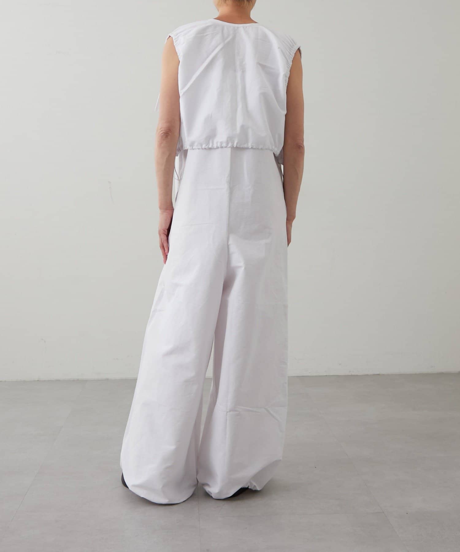 OUTLET(アウトレット) 【earthy_】ボリュームサロペット