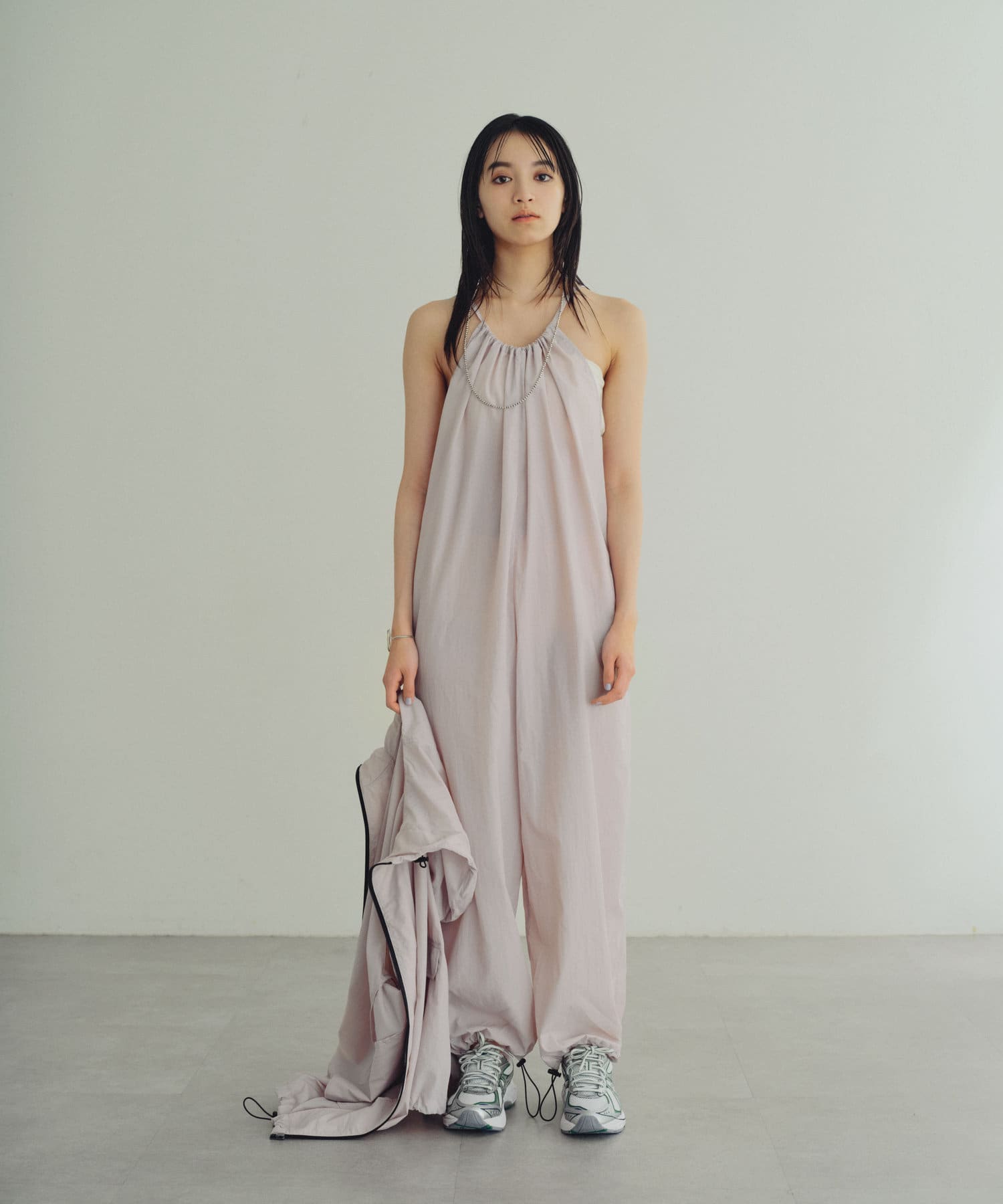 OUTLET(アウトレット) 【earthy_】キャミサロペット(パッカブル)