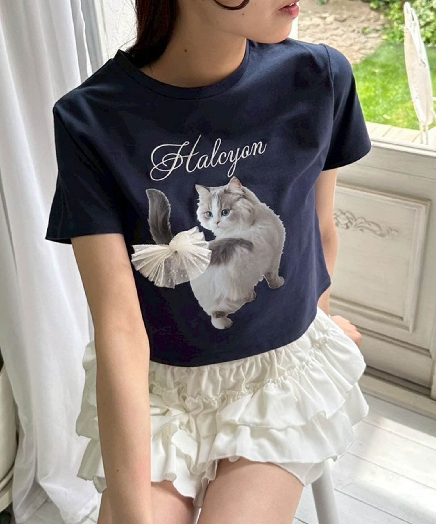 OLIVE des OLIVE(オリーブ デ オリーブ) アニマルアソートTシャツ