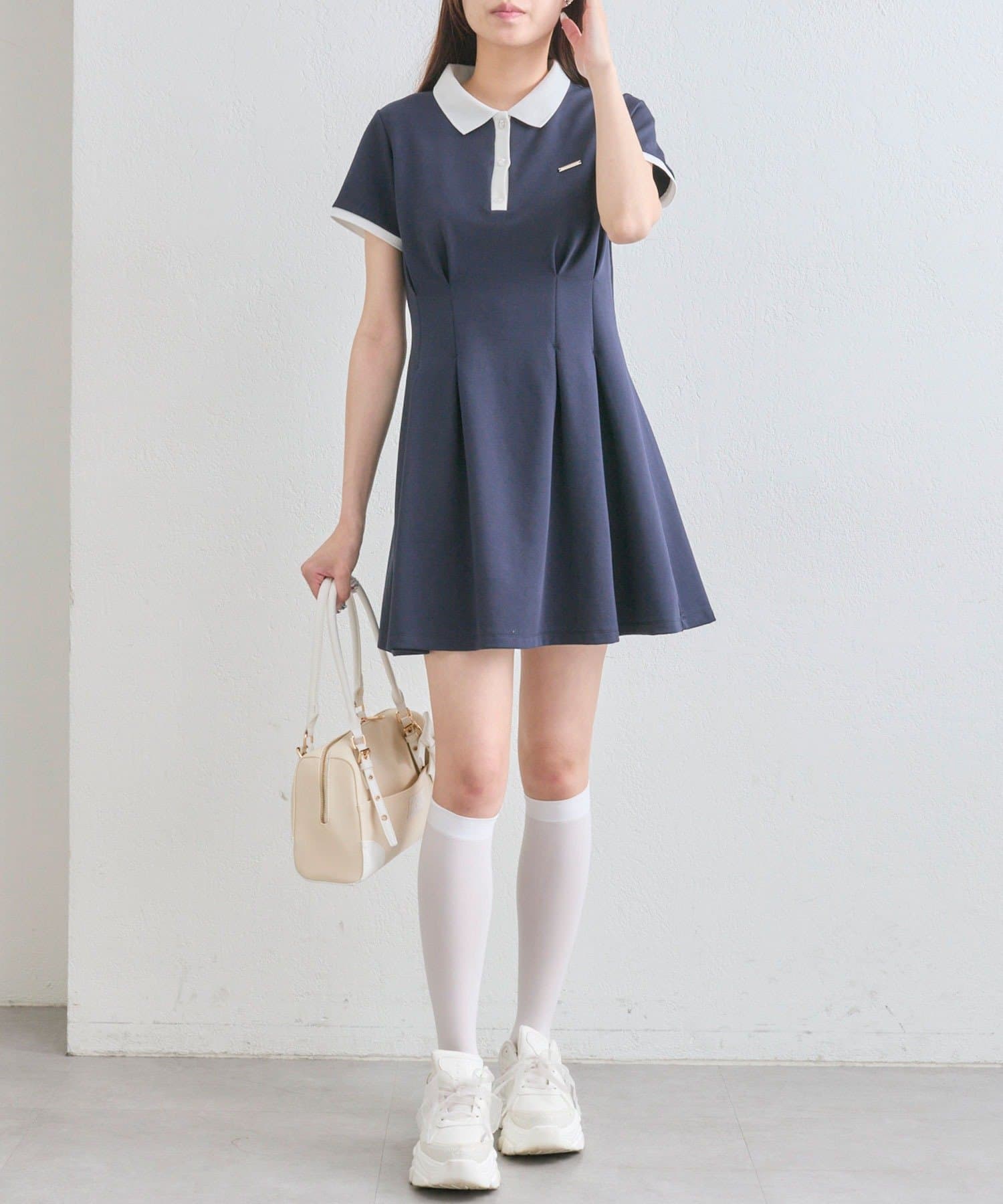 OLIVE des OLIVE(オリーブ デ オリーブ) ポロミニワンピ