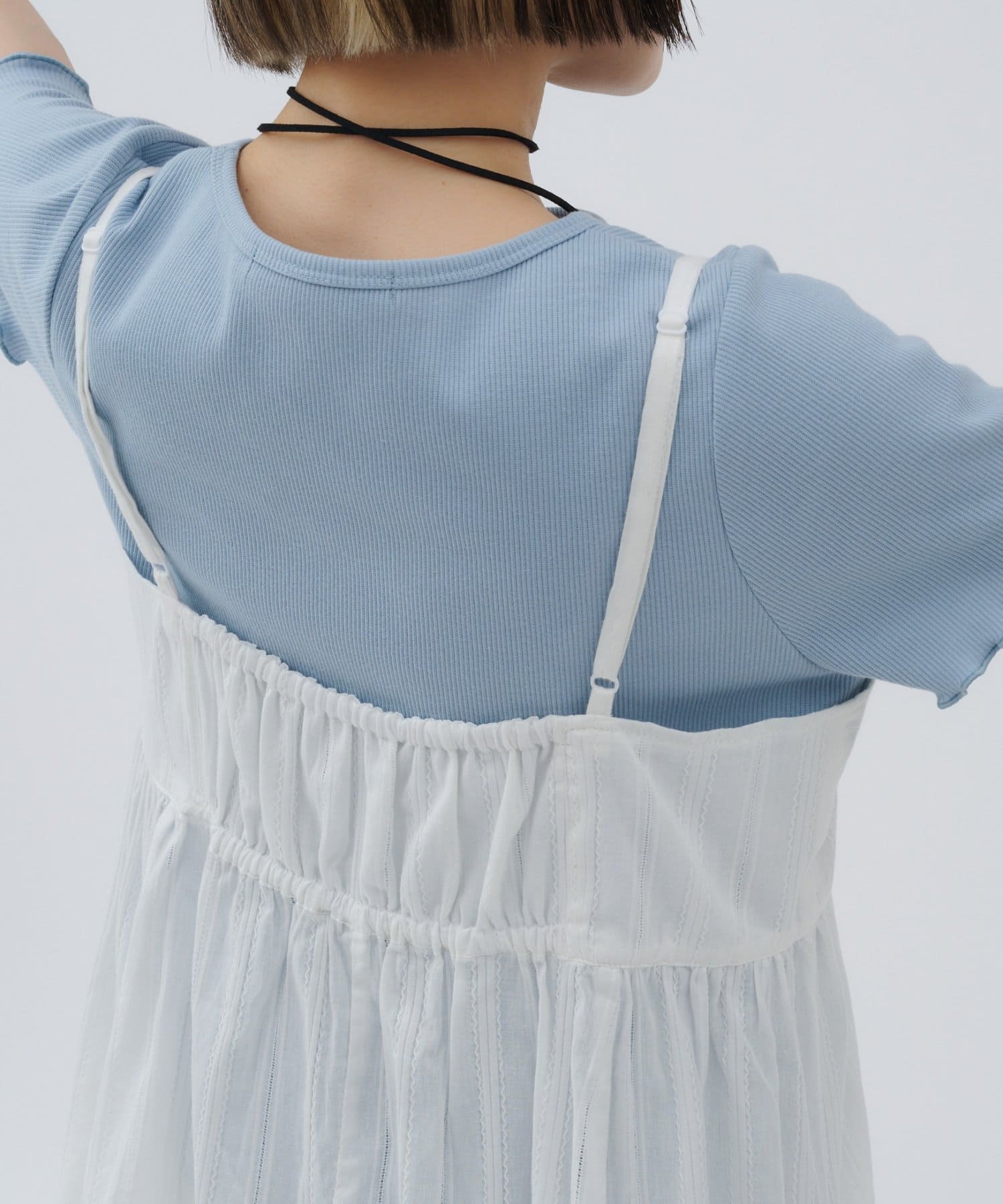 w closet(ダブルクローゼット) 【Your project Item♡】小花カーデSETキャミワンピース