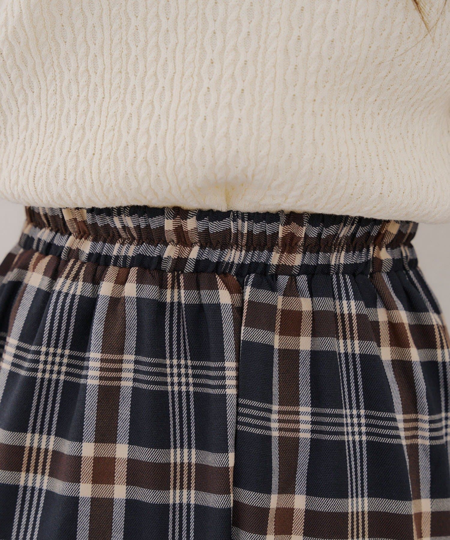 NICE CLAUP / OLIVE des OLIVE OUTLET(ナイスクラップ  / オリーブ デ オリーブ アウトレット) 2025AW【RMAF】イレヘムチェックスカート