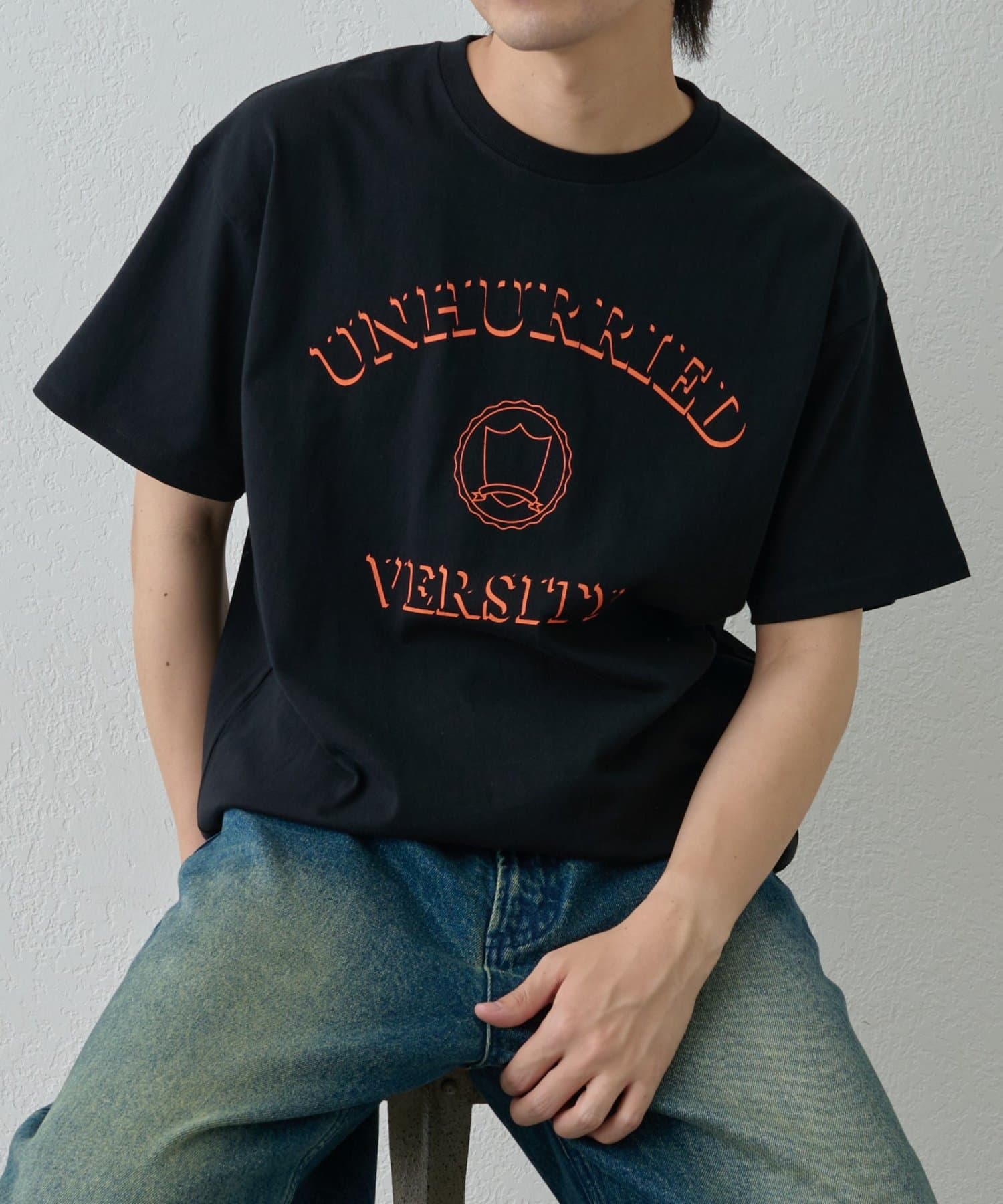 COLONY 2139(コロニー トゥーワンスリーナイン) シンプルカレッジプリントTEE