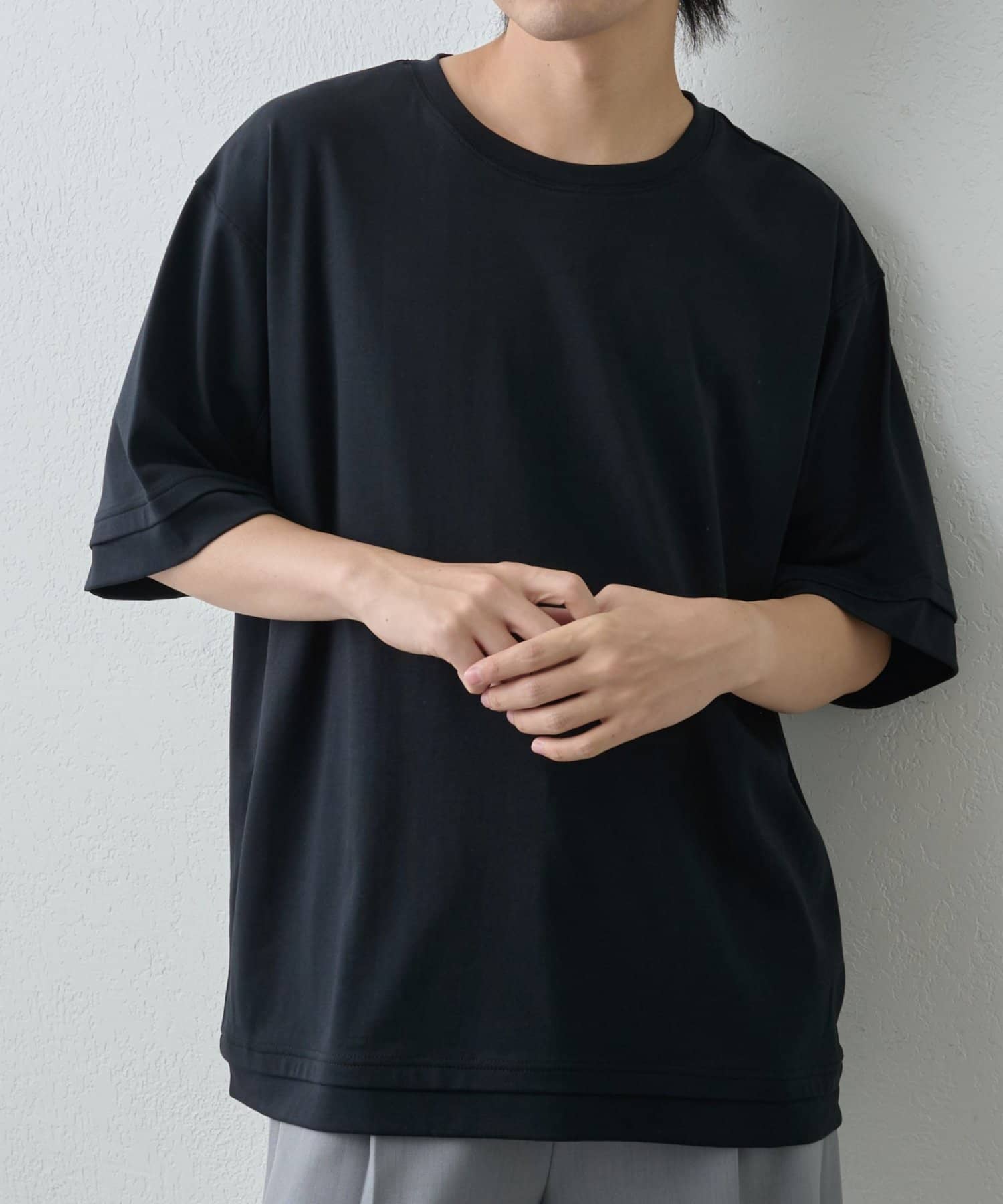 COLONY 2139(コロニー トゥーワンスリーナイン) スマート切替Tシャツ