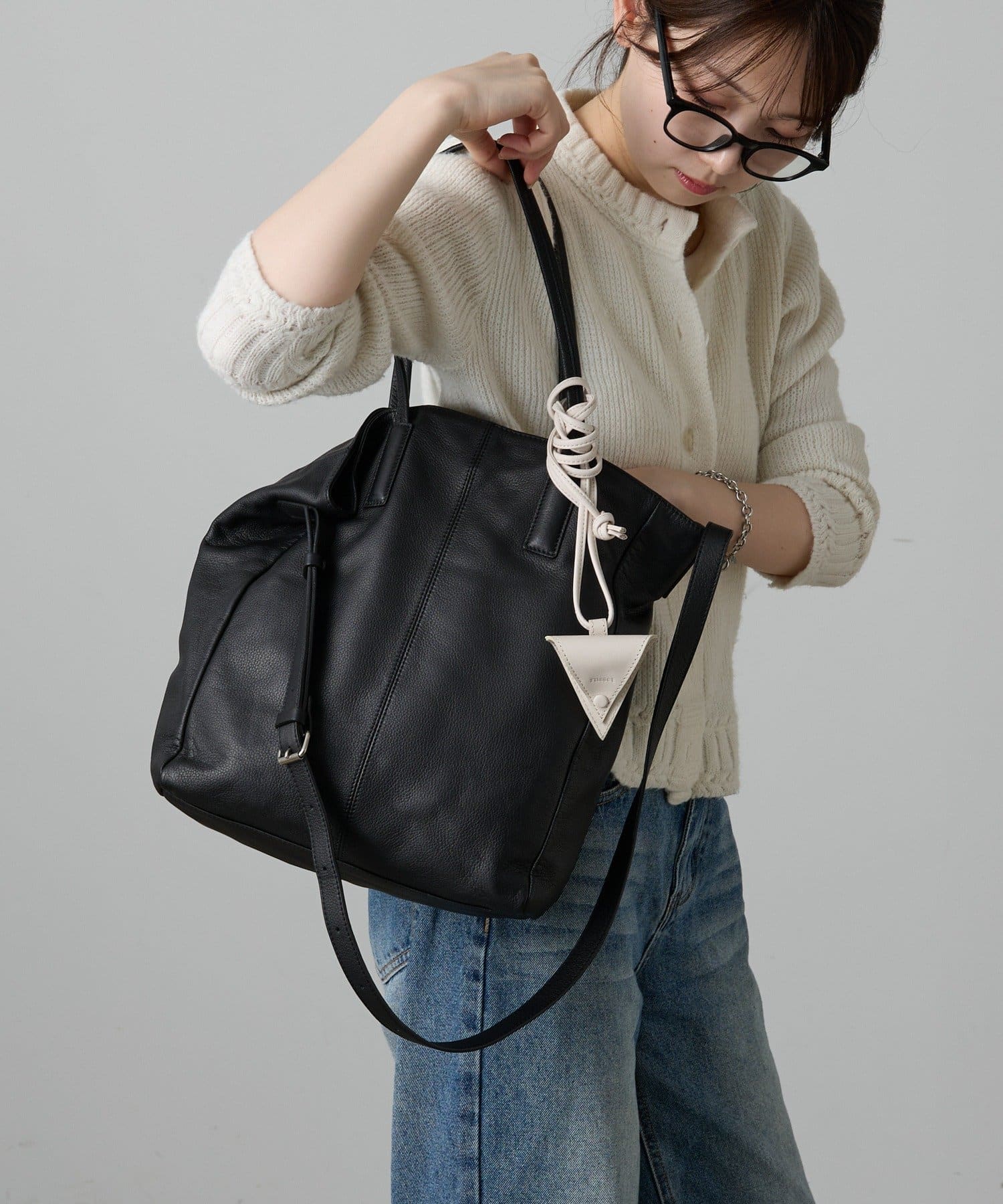 russet(ラシット) レザーメガネホルダー