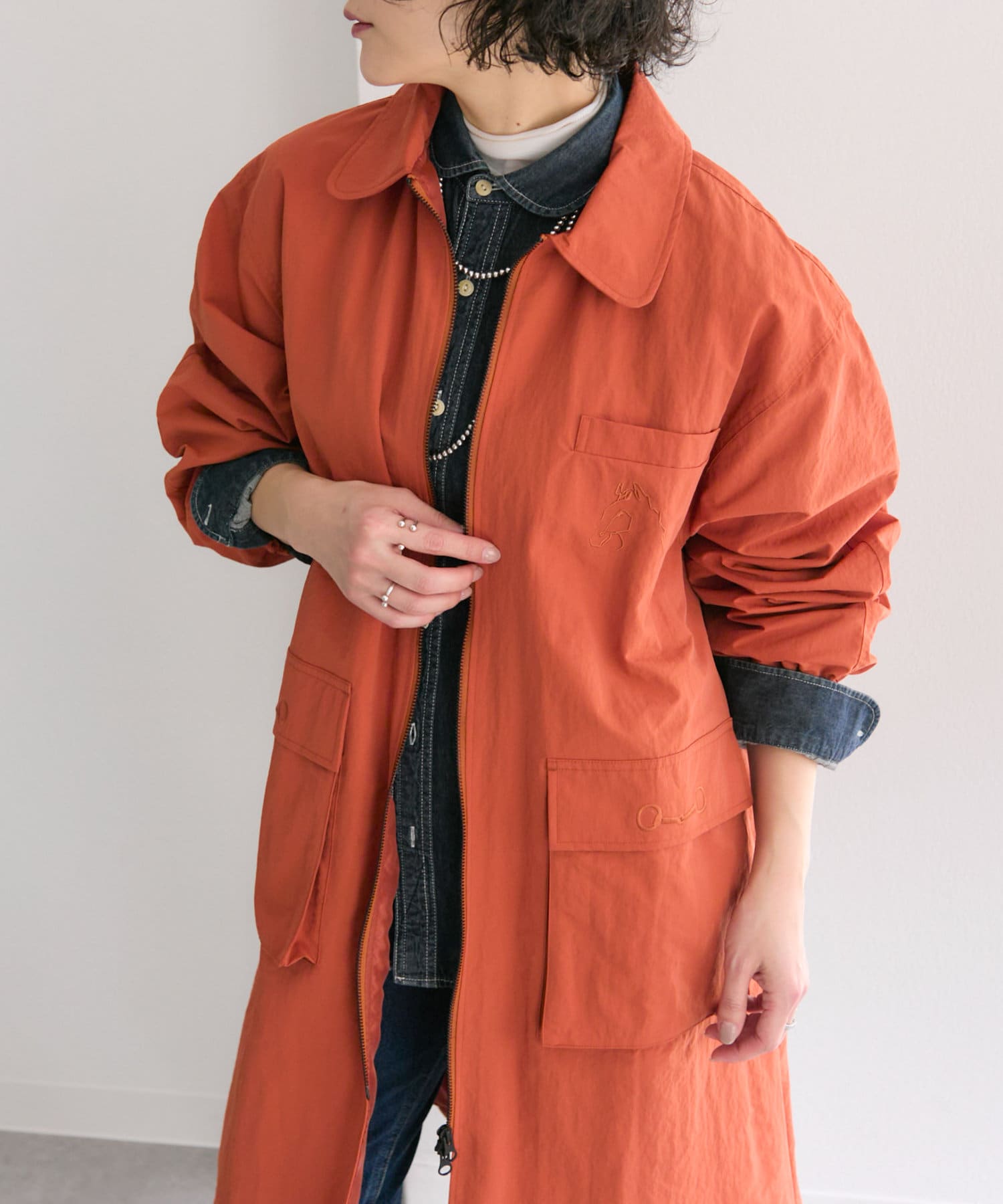 ear PAPILLONNER】馬刺しゅうコート【SUM1 STYLE】 | OUTLET