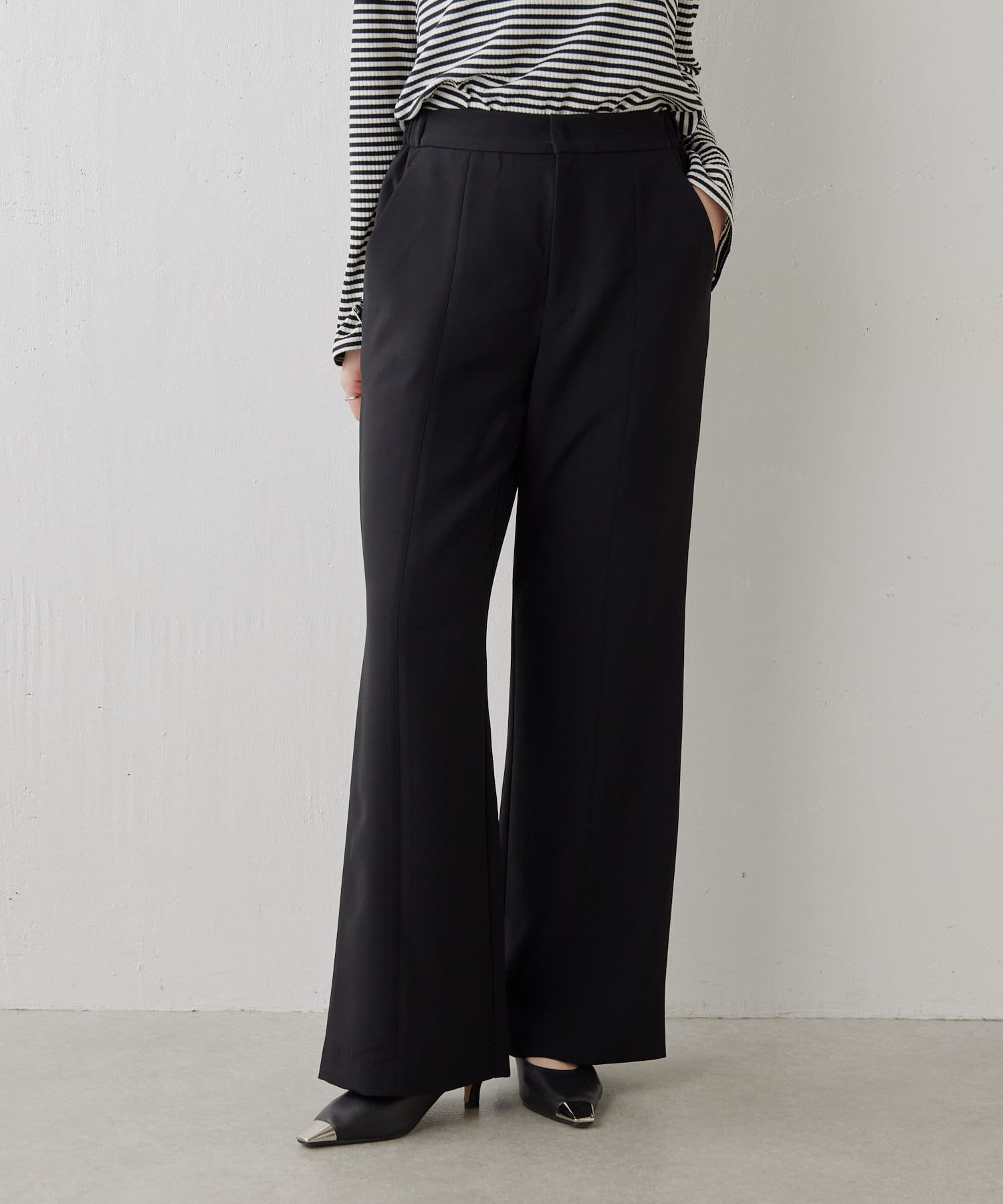 OUTLET(アウトレット) 【ear PAPILLONNER】フレアパンツ【SUM1 STYLE】