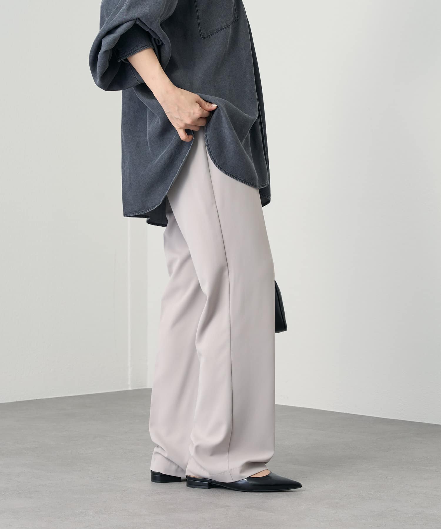 OUTLET(アウトレット) 【Loungedress】ストレートパンツ