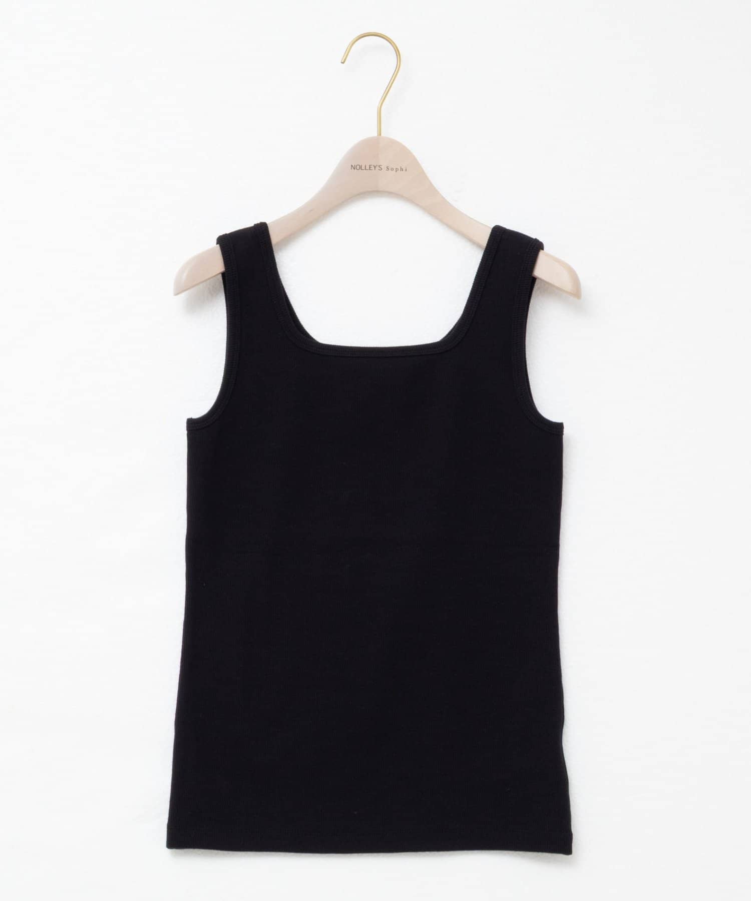 ◇25SS◇NOLLEY'S sophi◆Point人気タンクトップ(5-0030-9-03-001)の素材違いバージョンが登場！・シーズンレスで活躍するベーシックなタンクトップ・生地は厚く