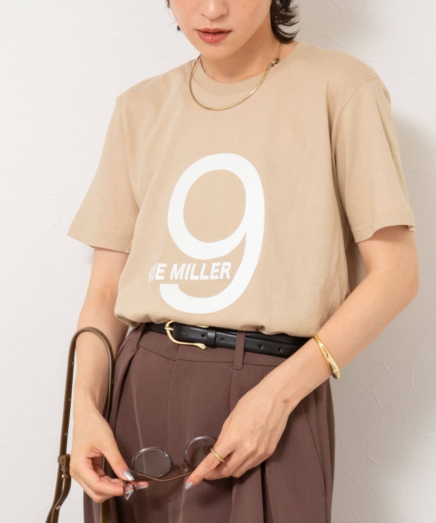 NOLLEY'S(ノーリーズ) RM9 プリントTシャツ