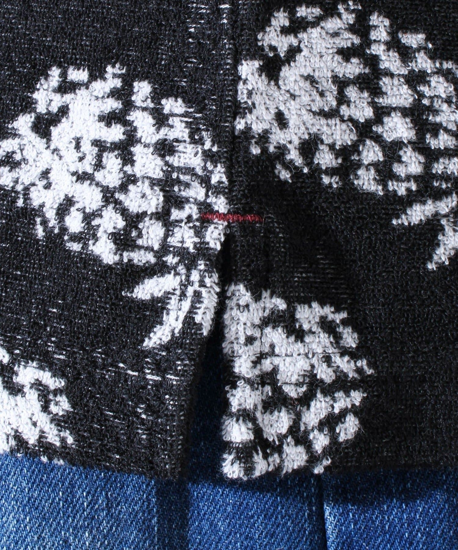 FREDY & GLOSTER(フレディ アンド グロスター) 【セットアップ対応】フレブルパイルTシャツ フレンチブルドッグ刺繍 ワンポイント