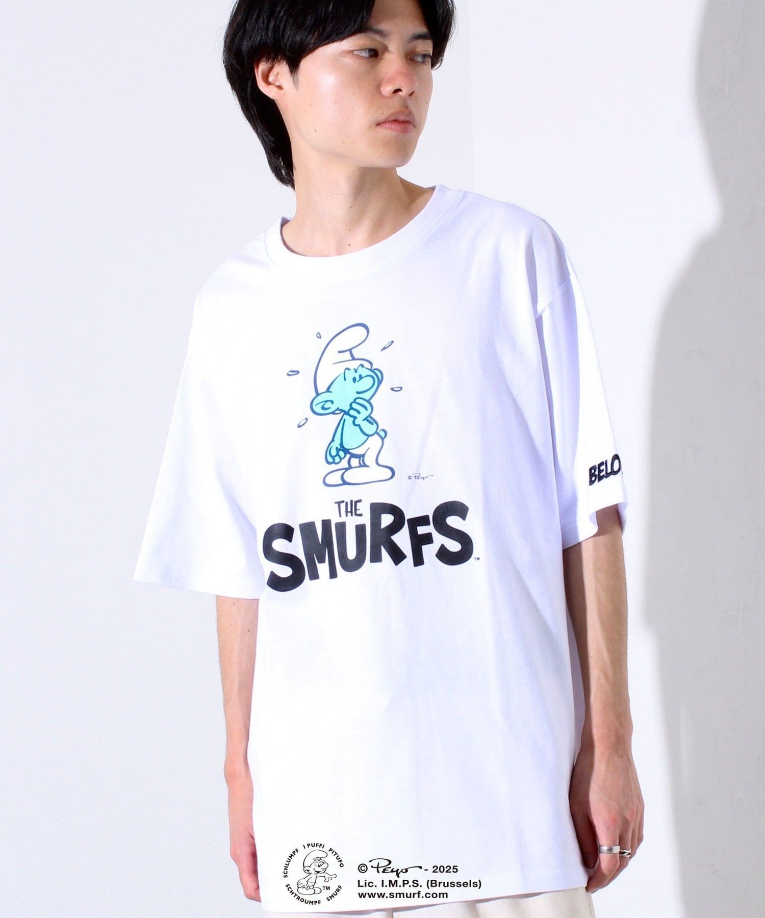 THE SMURFS」スマーフ フロントプリントTシャツ① | FREDY