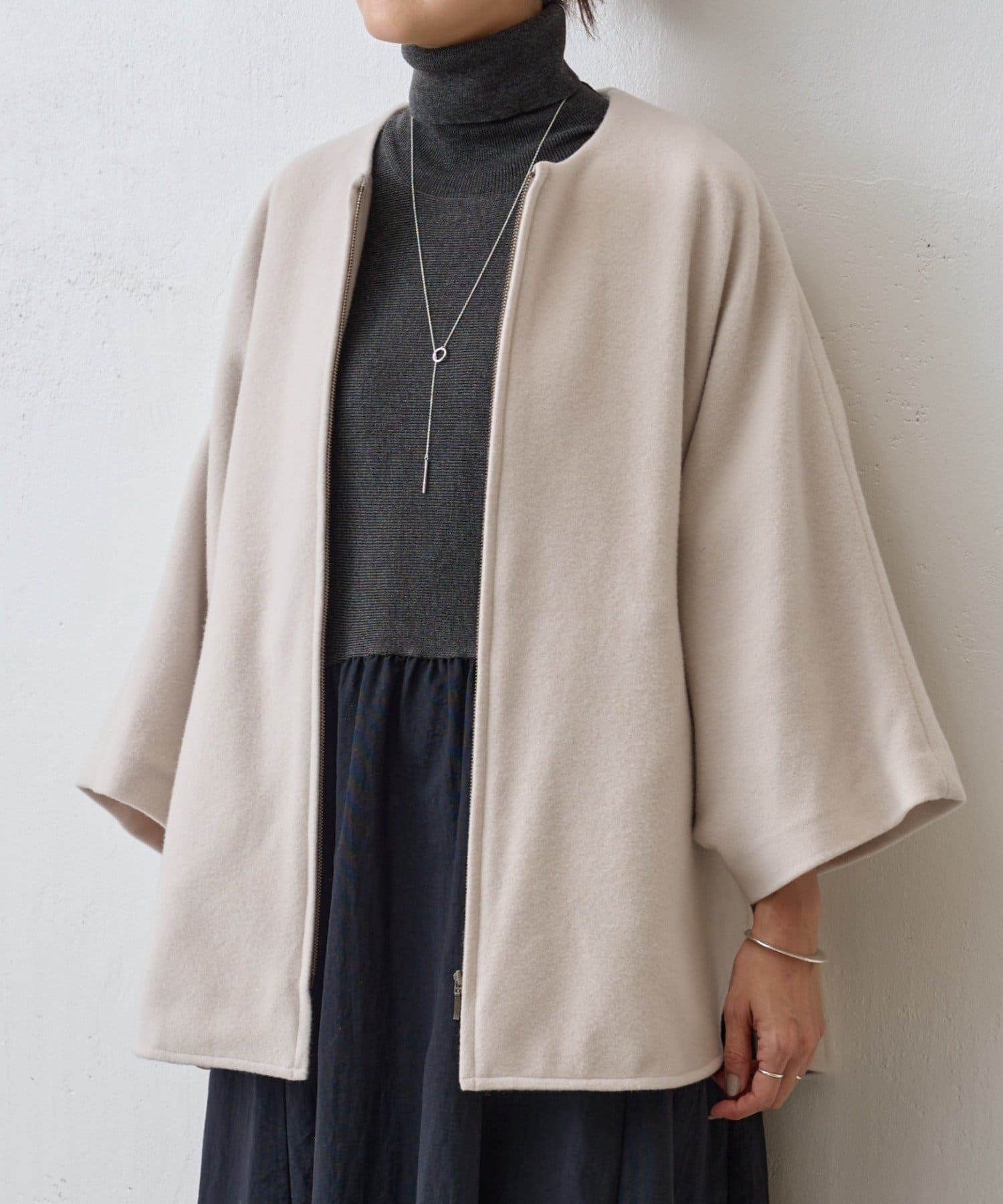 ウールポンチョコート | BEARDSLEY(ビアズリー)レディース | PAL