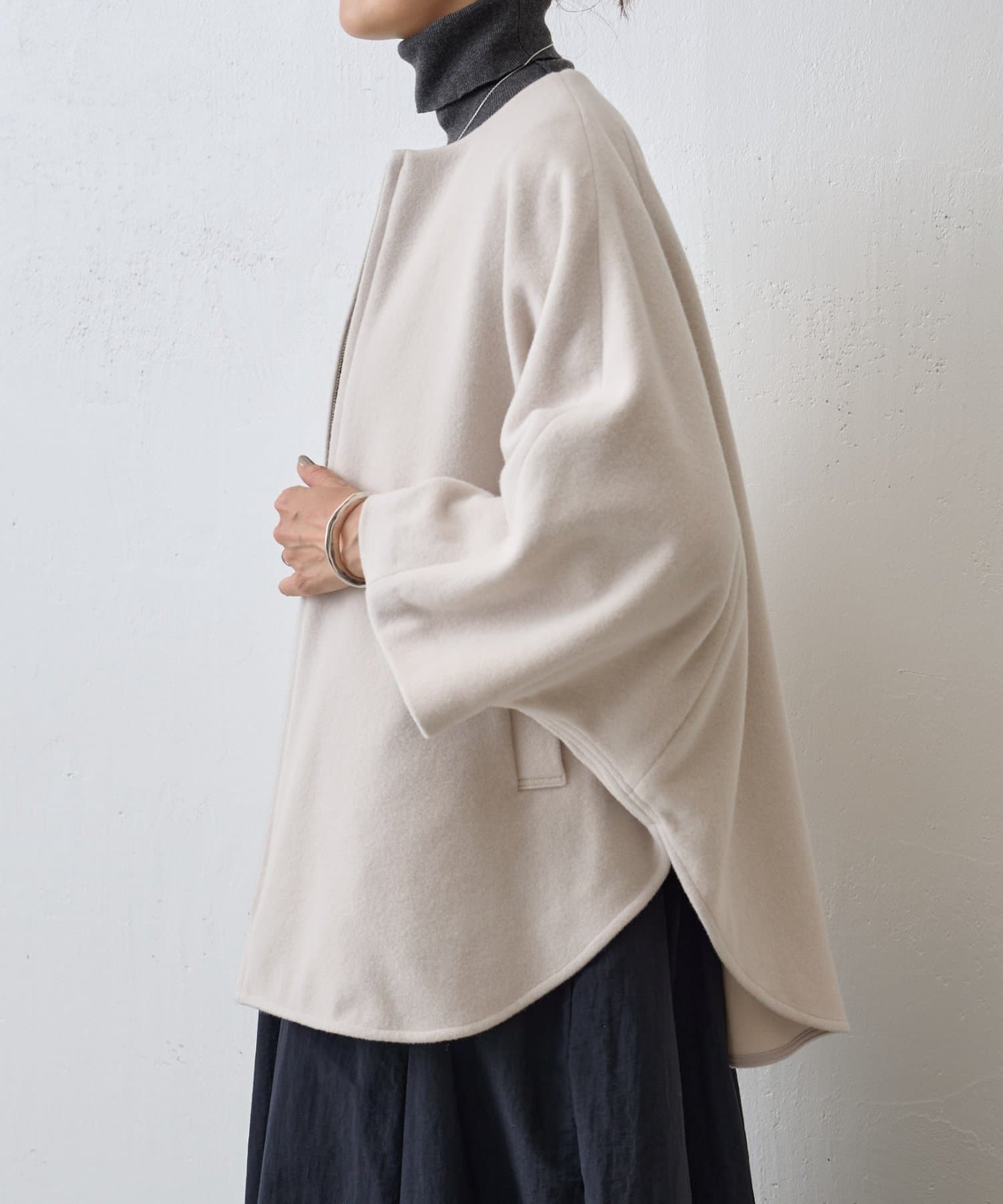 ウールポンチョコート | BEARDSLEY(ビアズリー)レディース | PAL