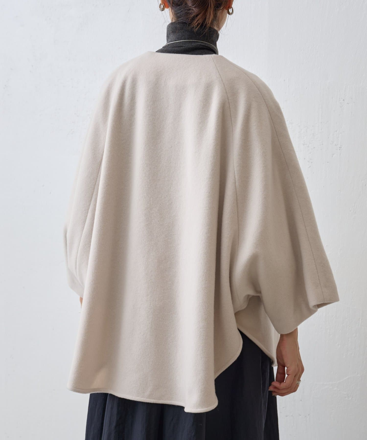 ウールポンチョコート | BEARDSLEY(ビアズリー)レディース | PAL