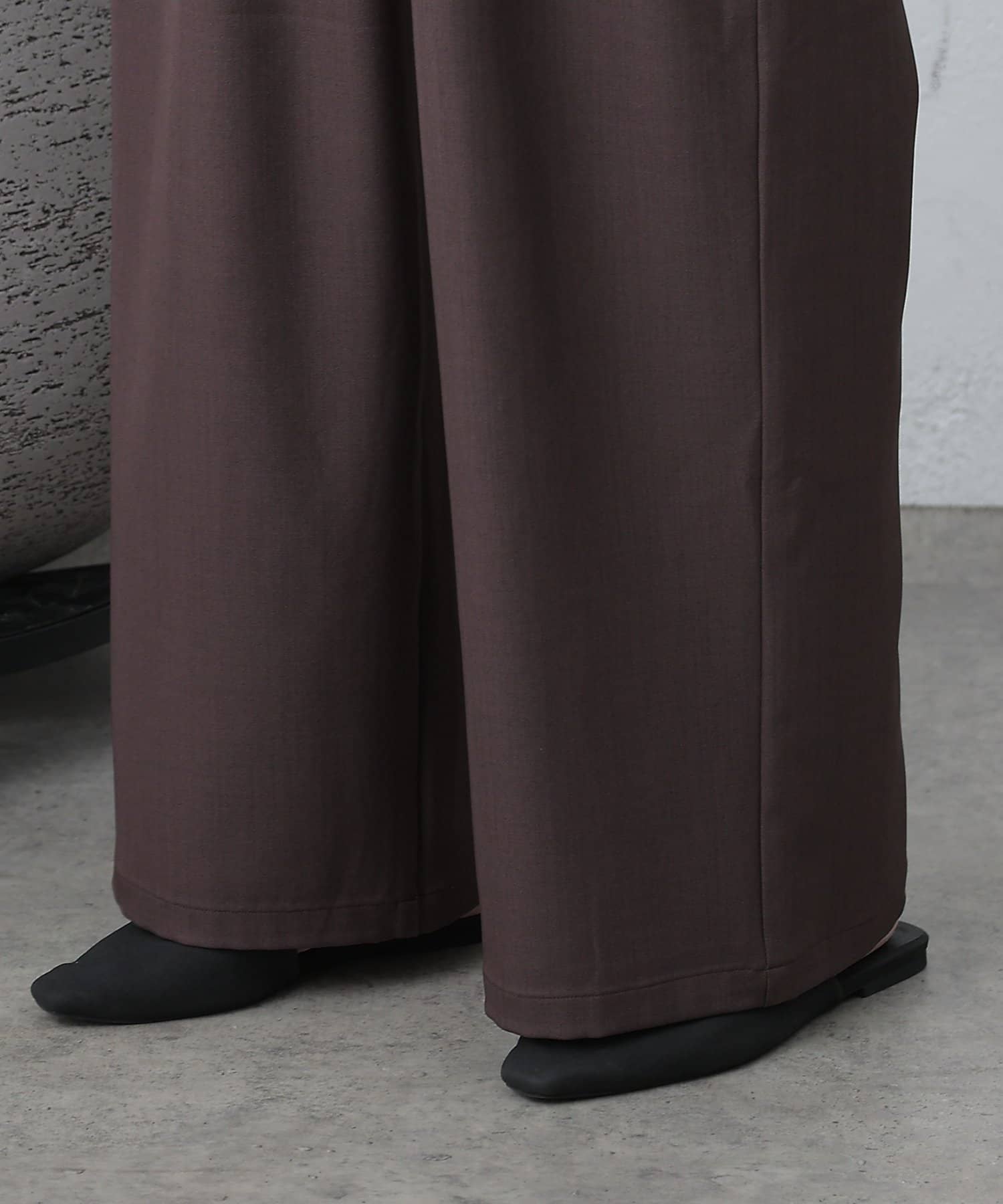 COLONY 2139(コロニー トゥーワンスリーナイン) 【低身長サイズあり】ワンタックワイドスラックス