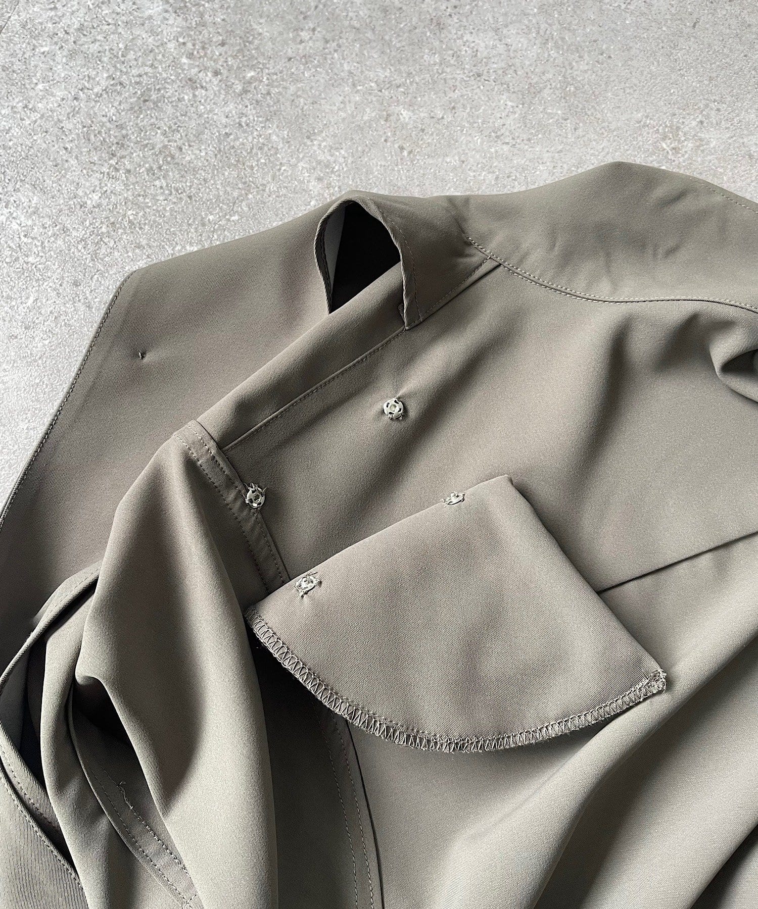 Pasterip(パセリ) Cozy set up shirt