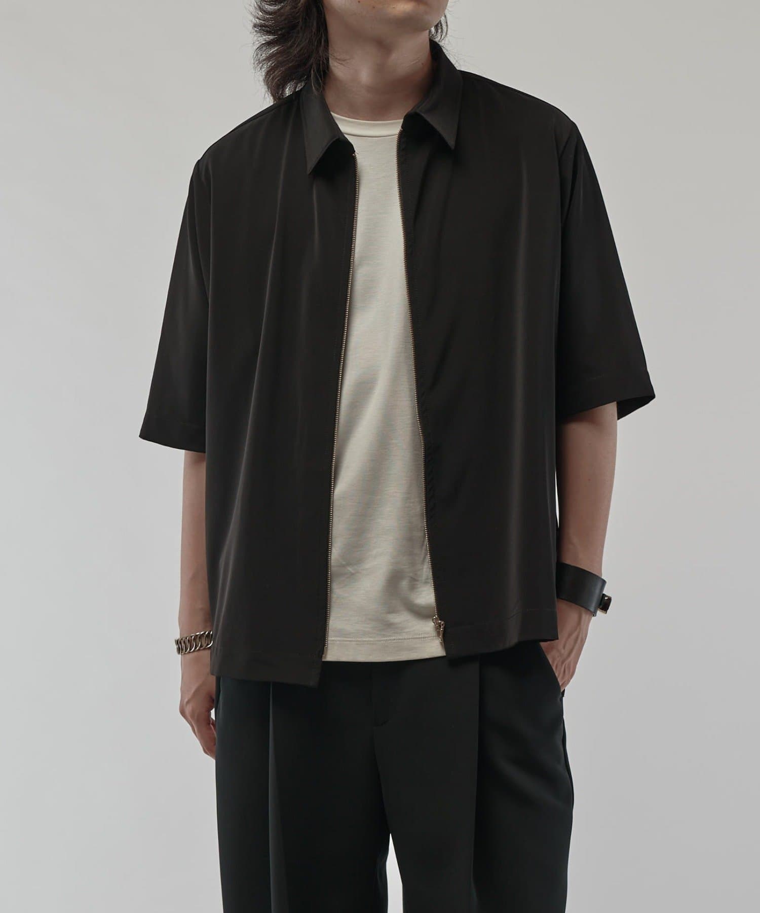 Lui's(ルイス) ライトウェイトエアリーZIPシャツ