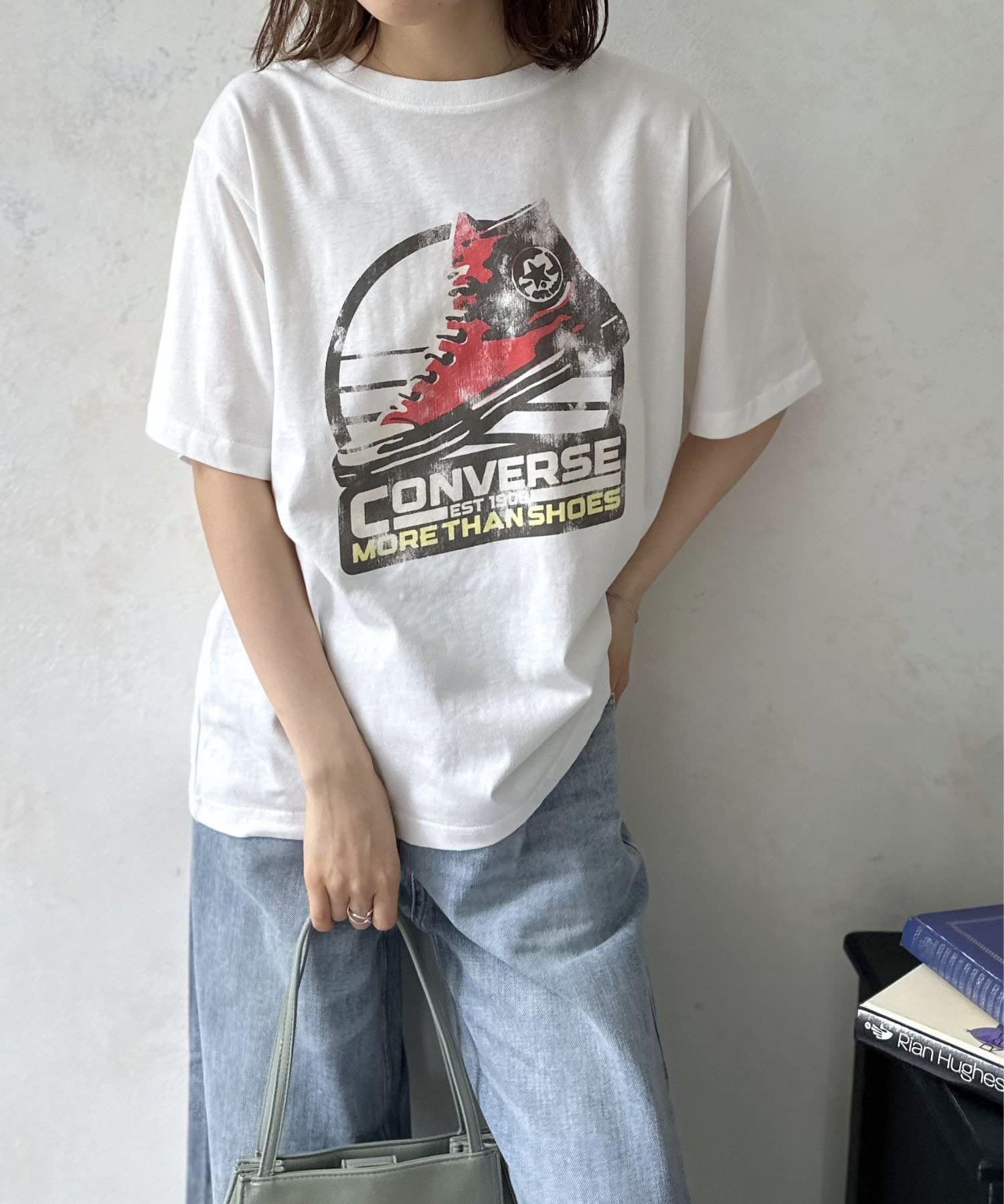 LOCUST(ローカスト) 【WEB限定】【CONVERSE】天竺ヴィンテージクルーT