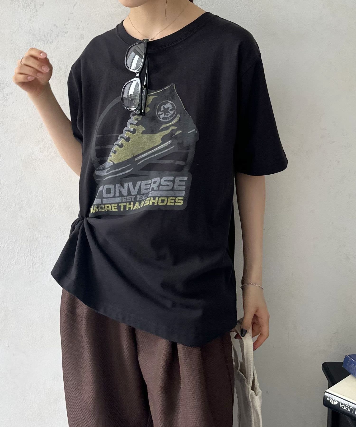 LOCUST(ローカスト) 【WEB限定】【CONVERSE】天竺ヴィンテージクルーT