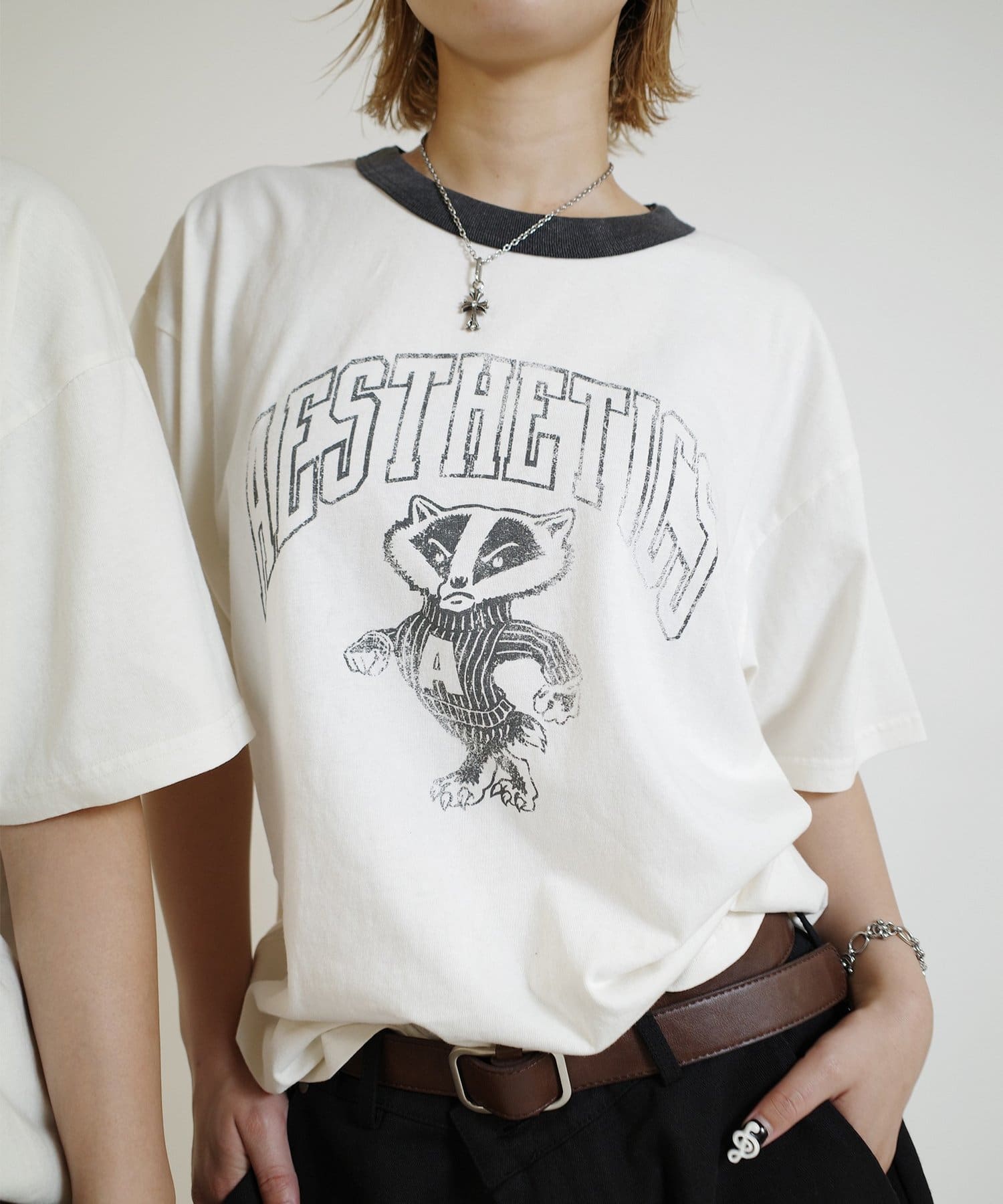 WHO’S WHO gallery(フーズフーギャラリー) 【From Vintage】 WRONGアニマルTEE