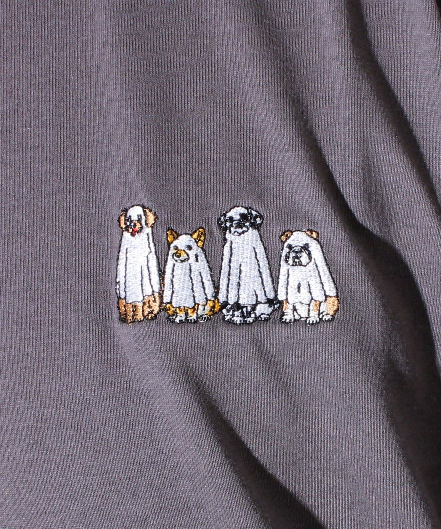 FREDY & GLOSTER(フレディ アンド グロスター) 【FREDYMAC/フレディマック】度詰め天竺 アニマル刺繍&コミックTシャツ