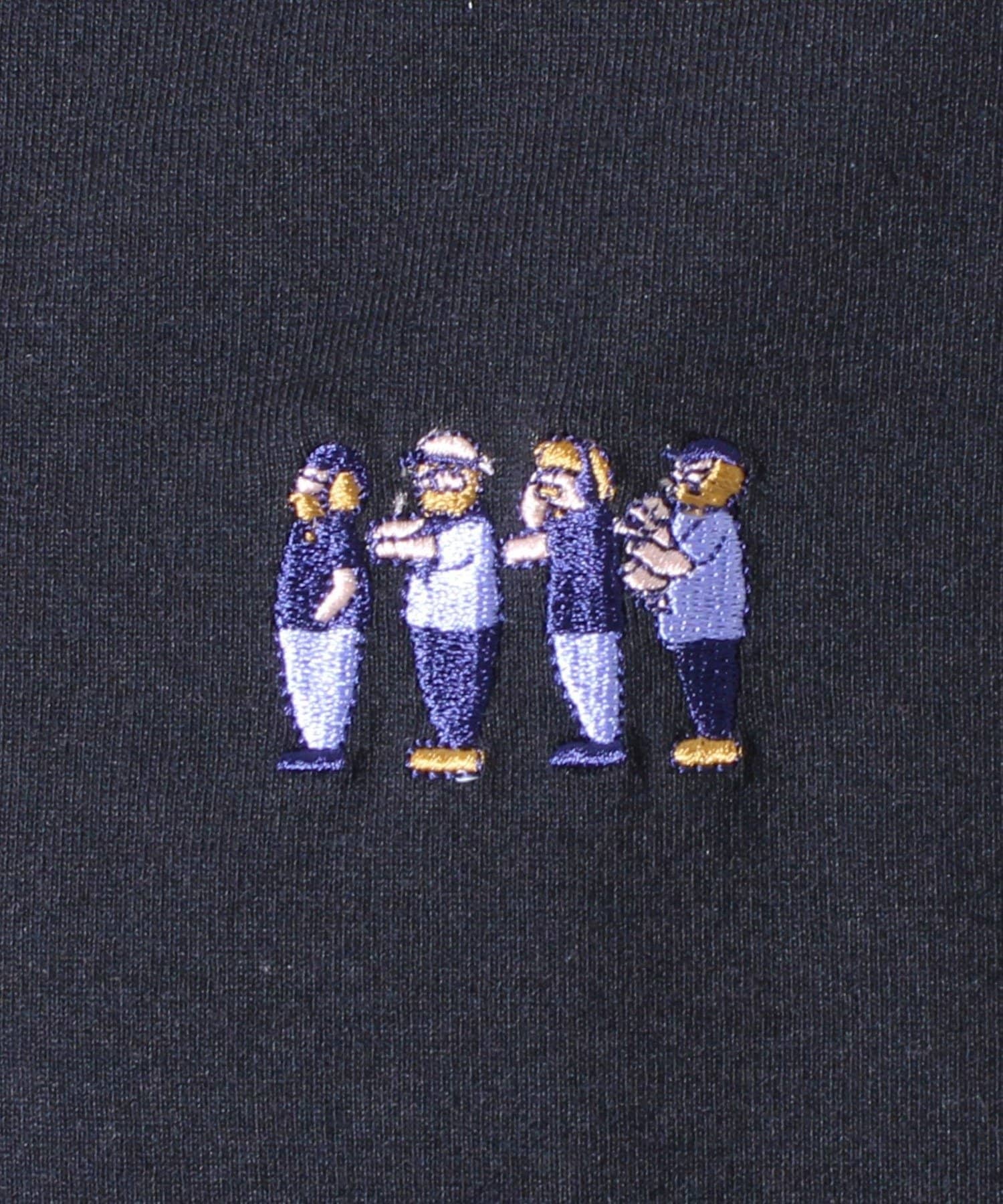 FREDY & GLOSTER(フレディ アンド グロスター) 【FREDYMAC/フレディマック】度詰め天竺 オジサン刺繍&コミックTシャツ