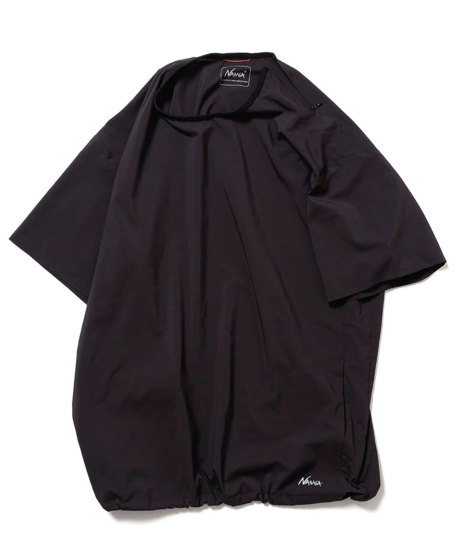 No.N2500-1P403A【WEB限定アイテム】着心地も持ち運びもライトな、パッカブルTシャツ・軽さと強度を兼ね備えた、パッカブル仕様の半袖Tシャツ・ネック部分はストレッチテープのバインディング仕