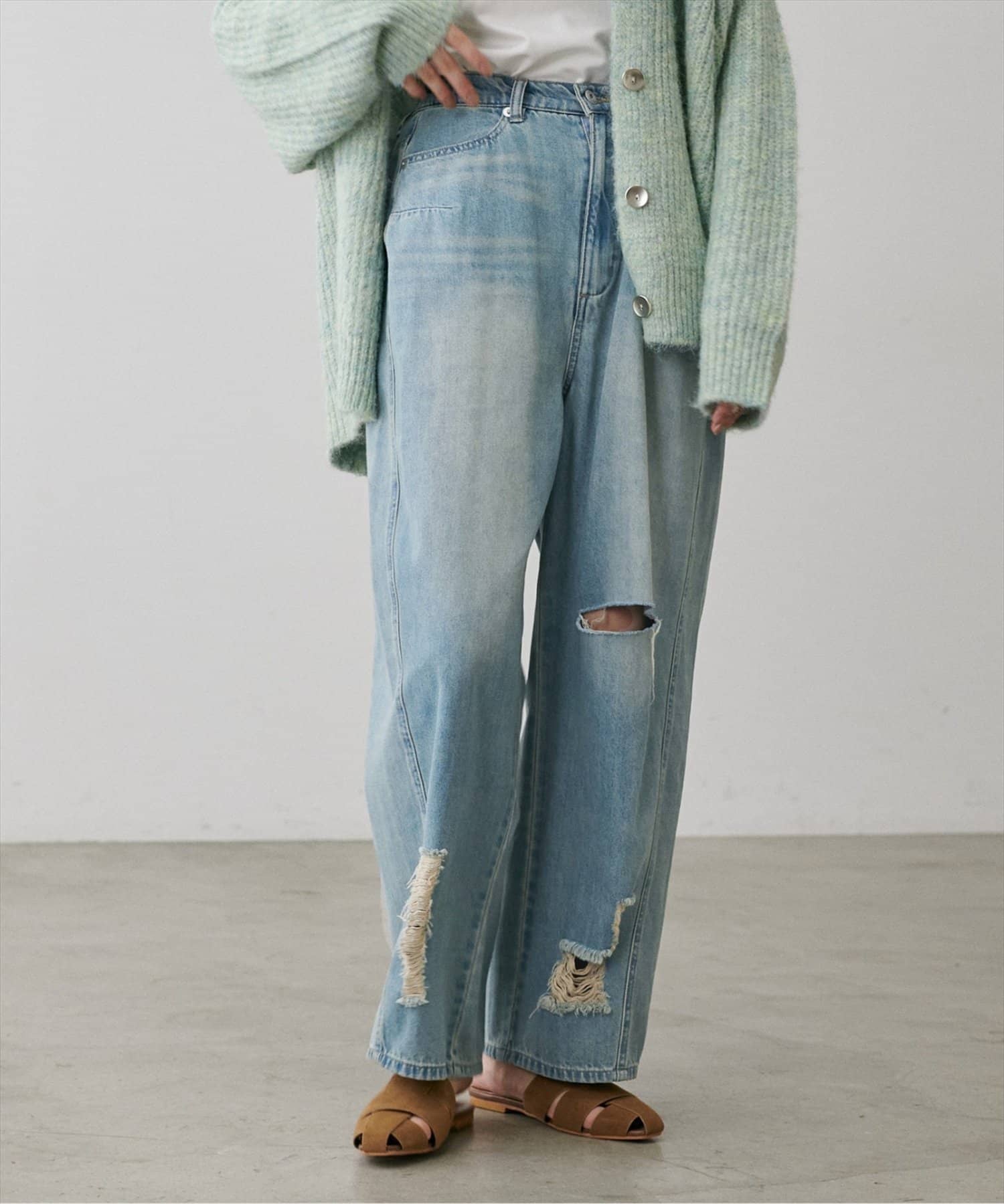 LARUTA(ラルータ) カーブクラッシュデニム